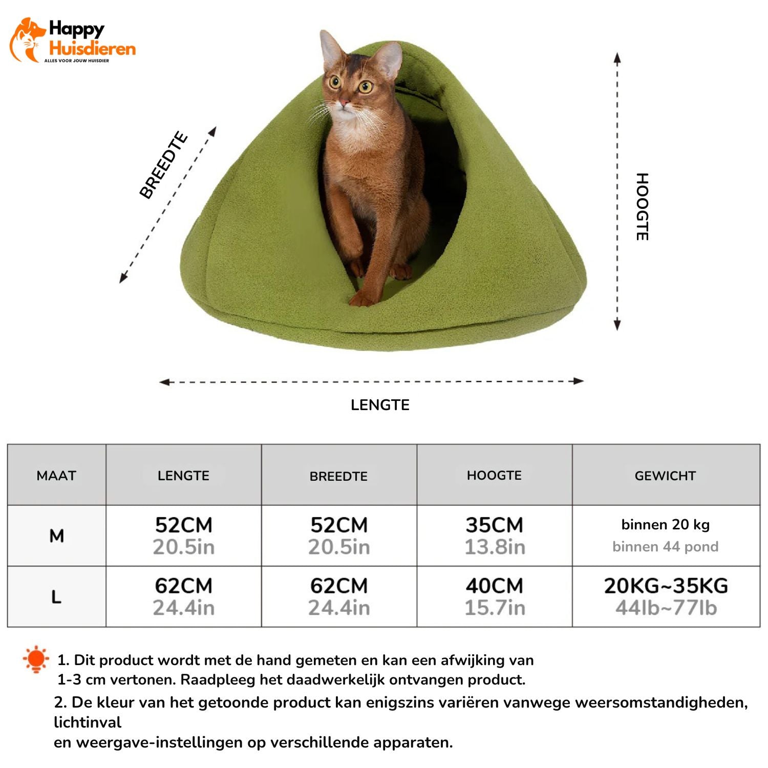 CosyTail Kattennest | Gezellige Huisdierengrot met Zachte Fleece Voering
