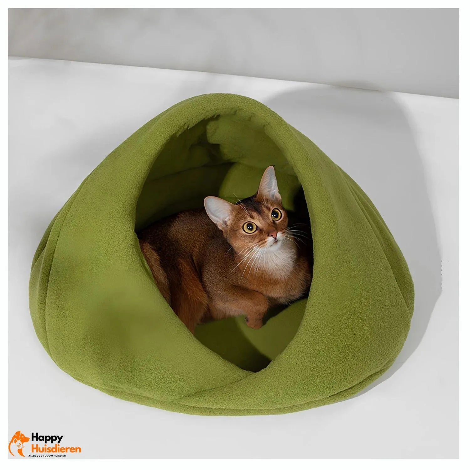 CosyTail Nest | Knusse Pet Grot met Zachte Fleecevoering