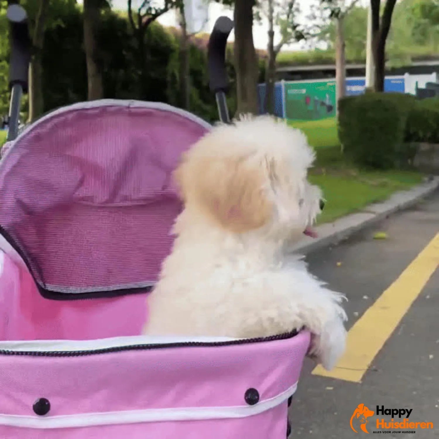 CozyMove Pet | Ruime opvouwbare kinderwagen voor comfortabele ritten
