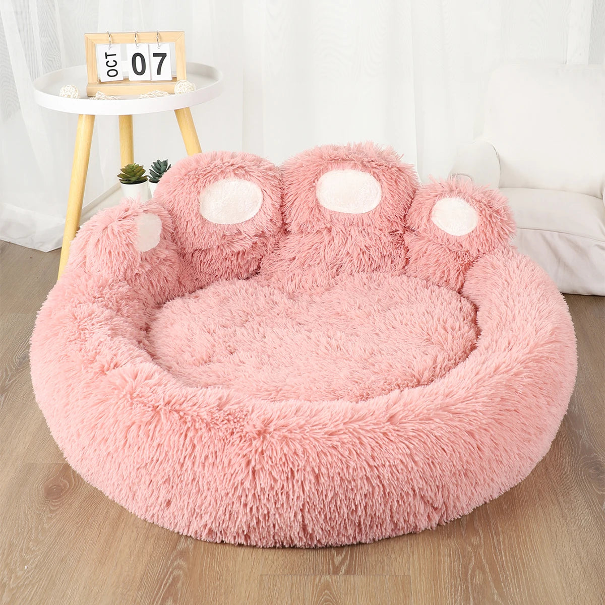 CozyNest Bed | Hondenbed zacht antislip met verhoogde rand