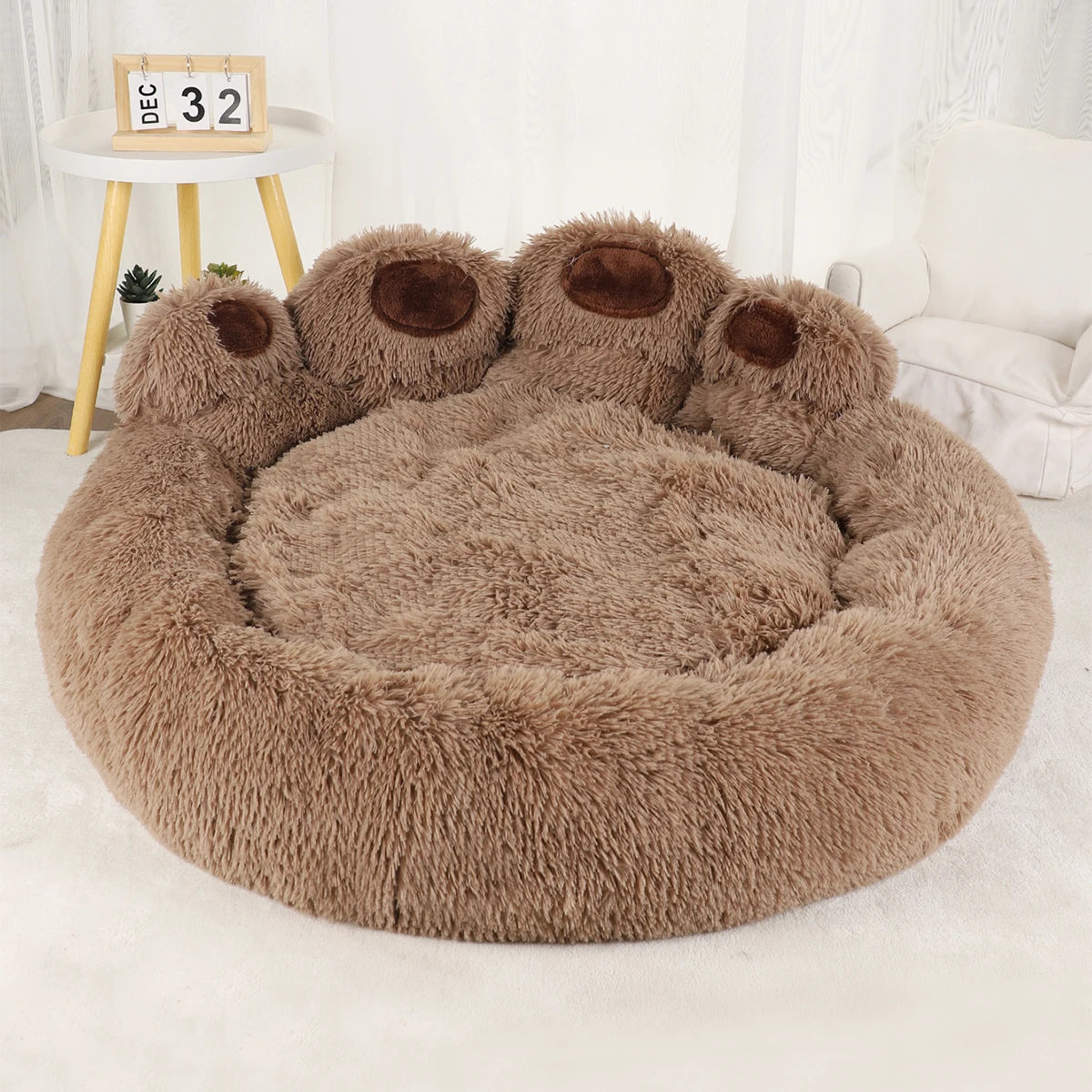 CozyNest Bed | Hondenbed zacht antislip met verhoogde rand