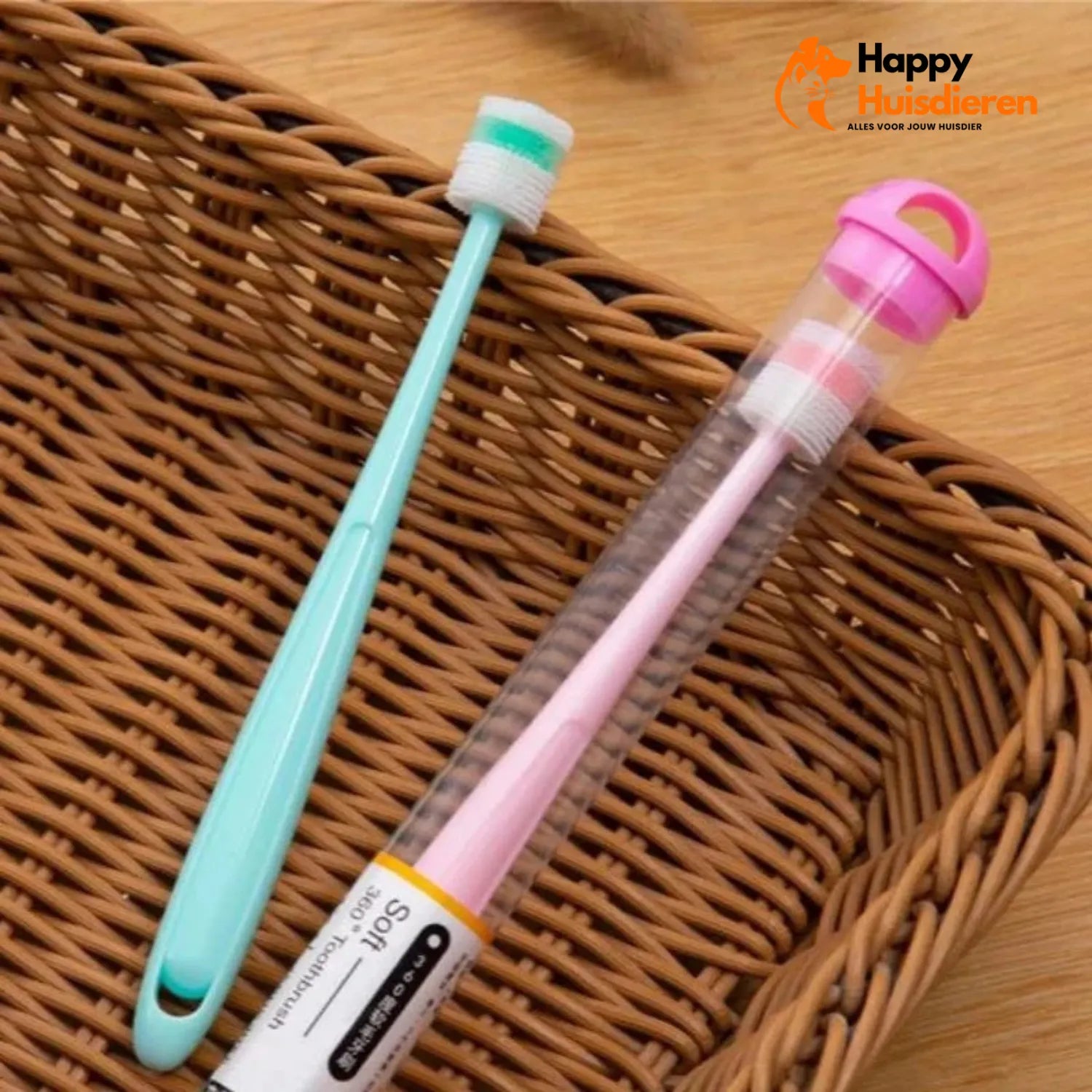 Dental Care Revolution Brush | Siliconen tandenborstel voor huisdieren voor een gezonde mondhygiëne