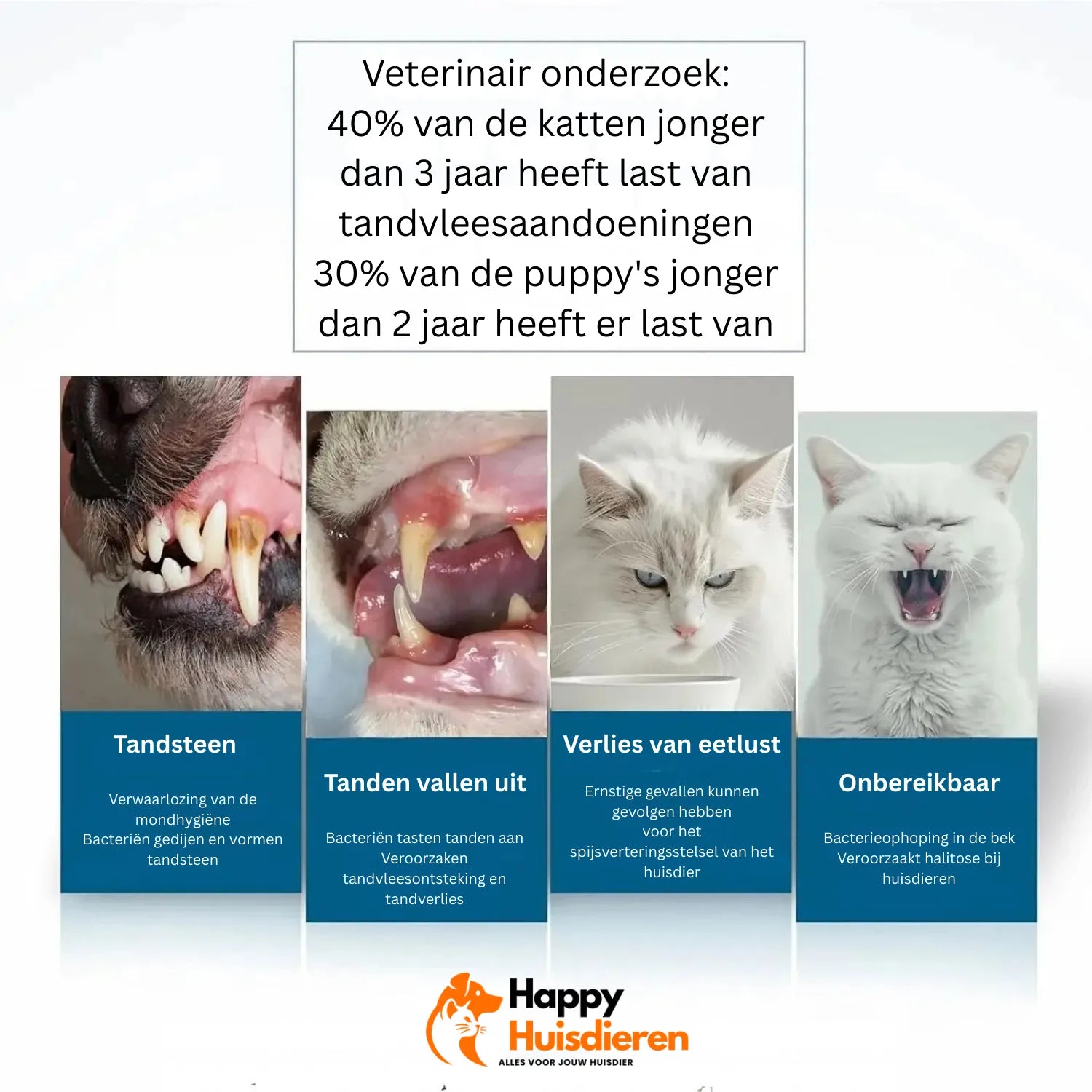 Dental Care Revolution Brush | Siliconen tandenborstel voor huisdieren voor een gezonde mondhygiëne