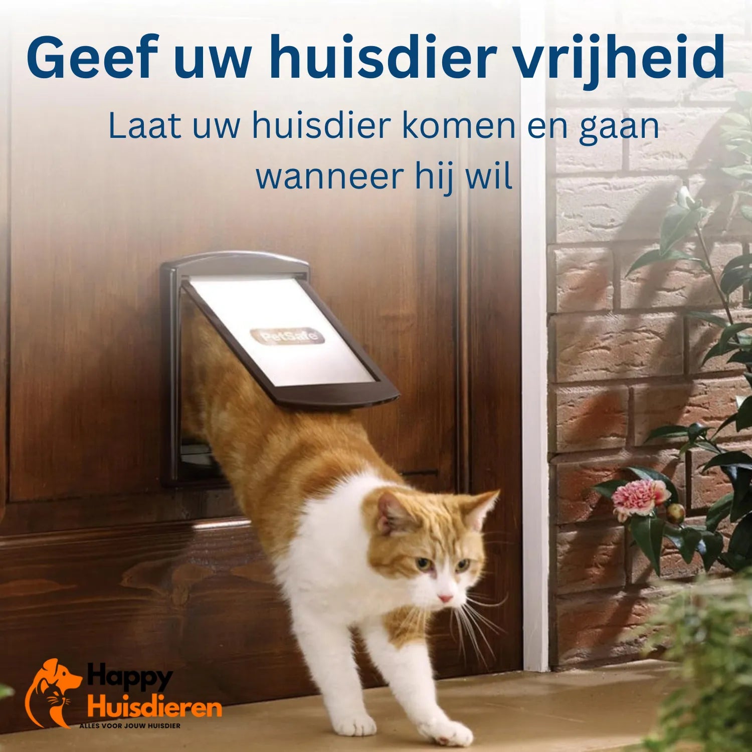 DierenDeur Duo | Verstelbare Huisdierdeur voor Katten & Kleine Honden