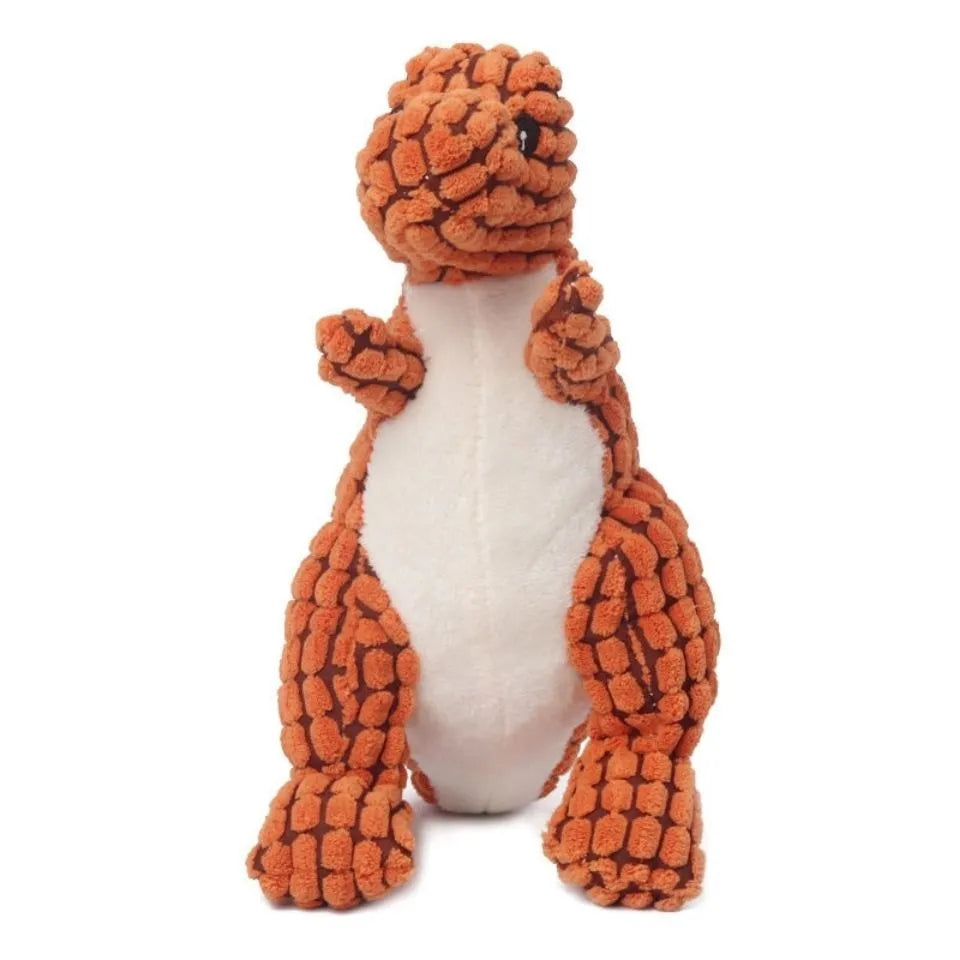DinoDroom Knuffel | Pluche Speelgoed Dinosaurus voor Huisdieren – 1+1 Gratis