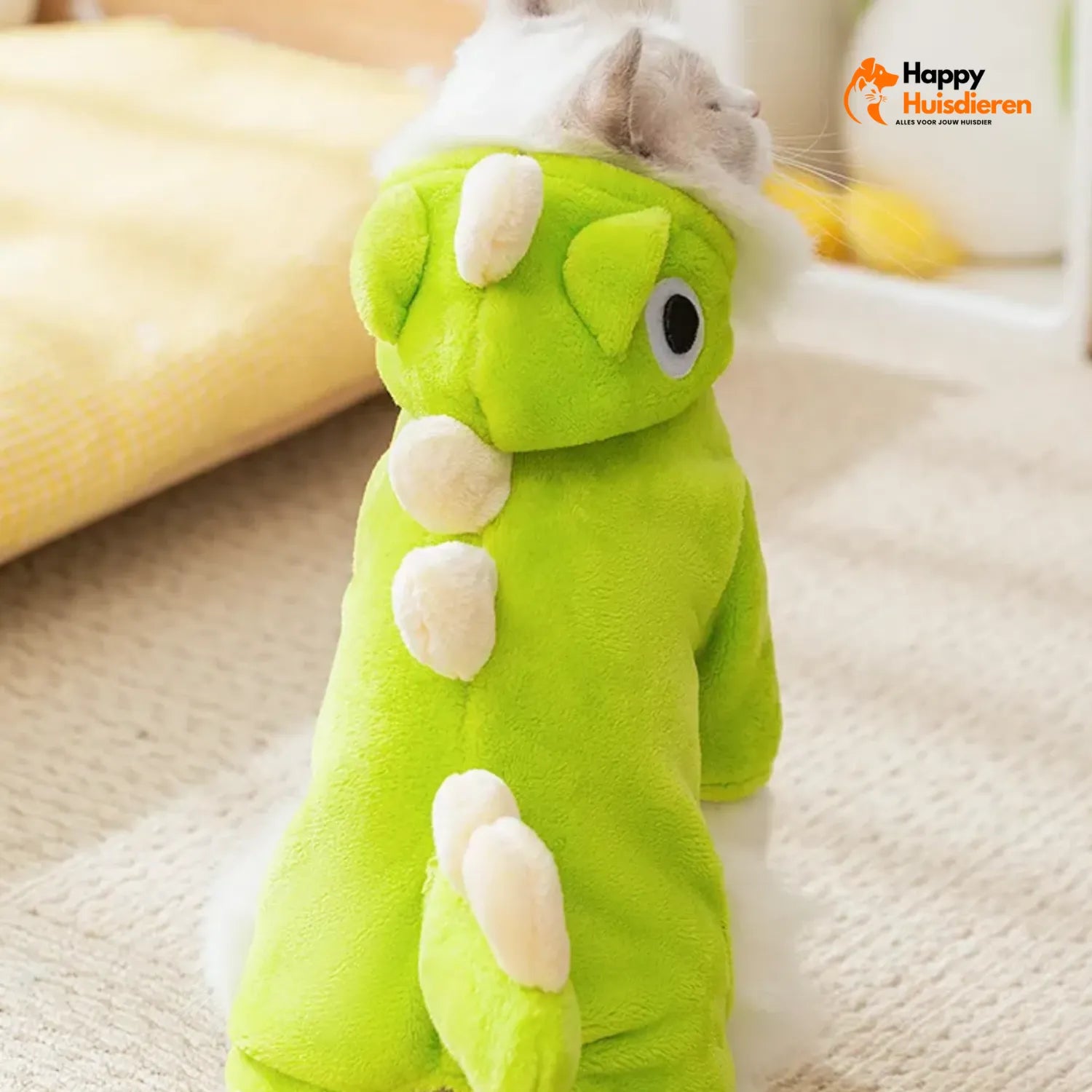 DinoFlair Kostuum | Zacht Fleece Dinosaurus Kostuum voor Huisdieren