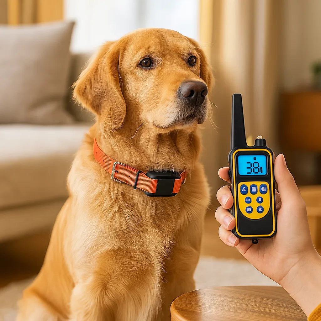 BarkControl | Geavanceerde trainingshalsband met afstandsbediening en trilfunctie