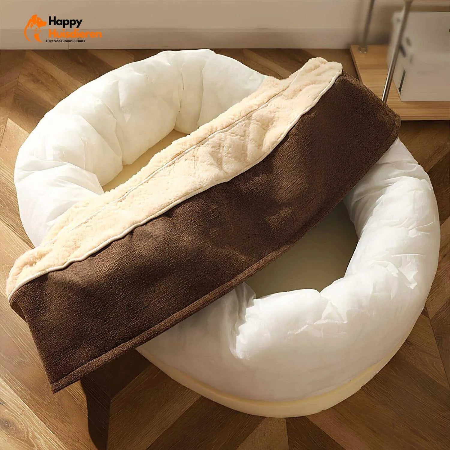 DonsDroom Nest | Grote Ovale Hondenmand voor Diepe Slaap