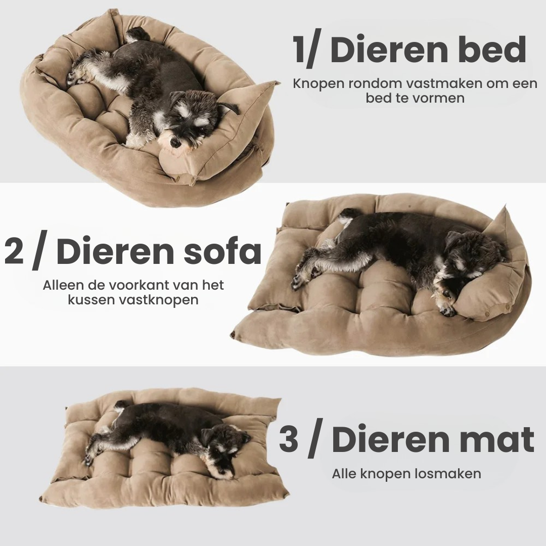DreamCuddle Mat | Hondenbed mat warm & machinewasbaar