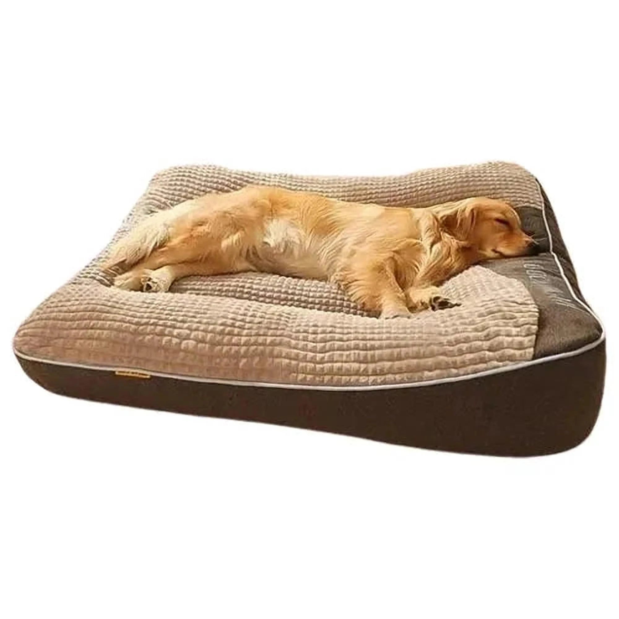 DreamRest | Orthopedisch hondenbed met hoofdsteun en wasbare hoes