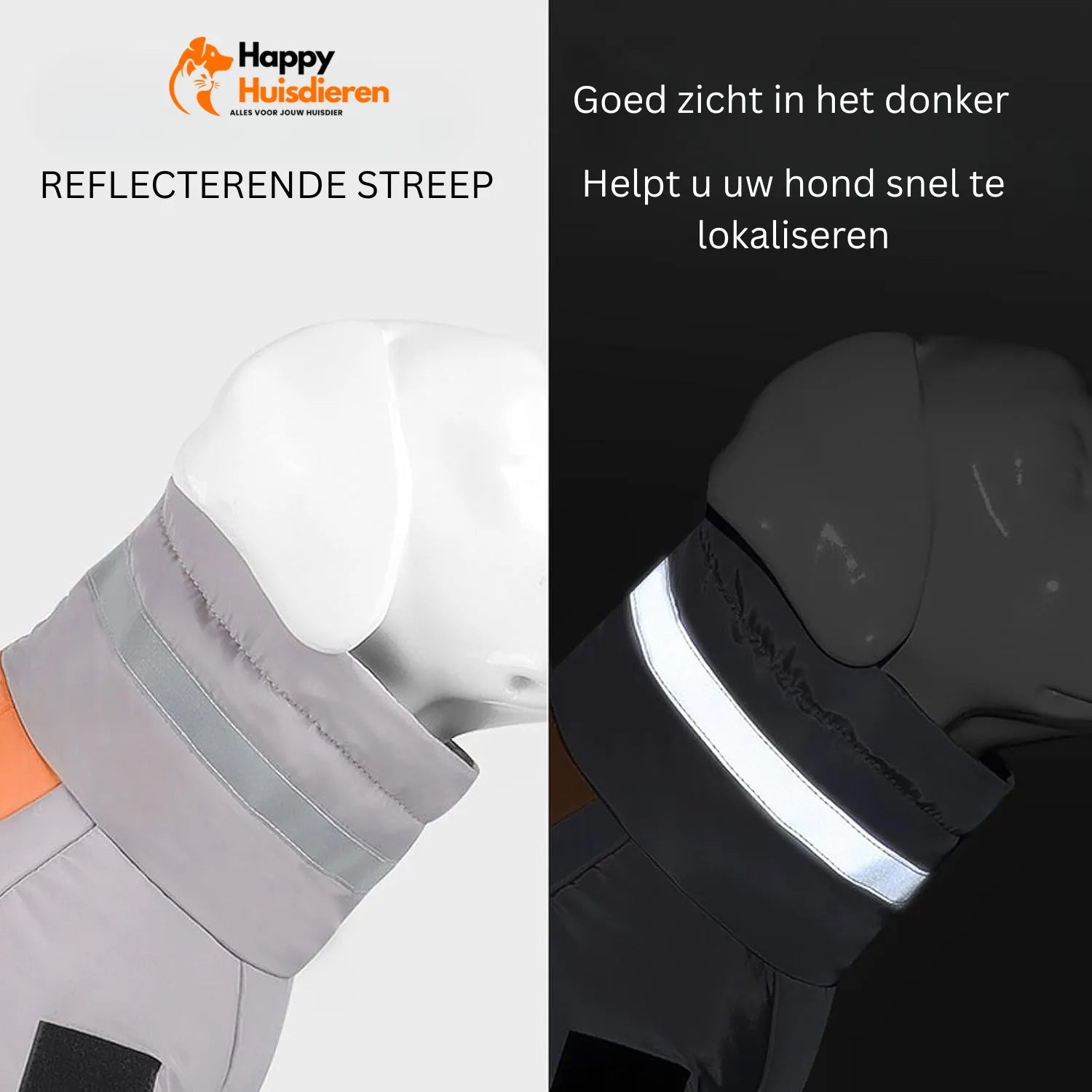 DrogePootjes Regenjas | Waterdichte Hondenjas voor Slecht Weer