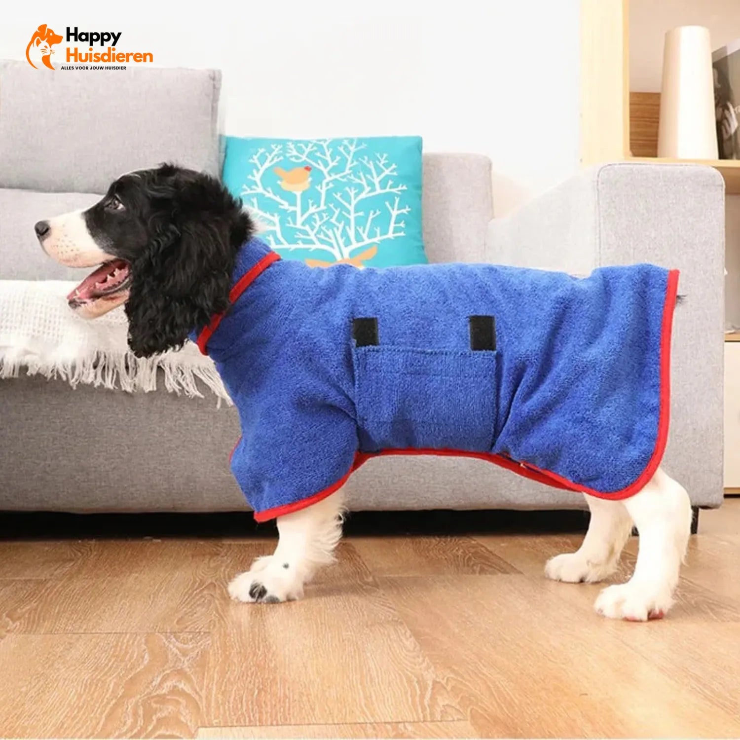Drogen Dolly | Sneldrogende Comfortabele Hondenbadjas