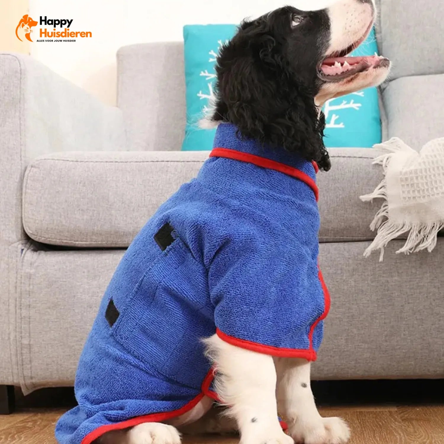 Drogen Dolly | Sneldrogende Comfortabele Hondenbadjas