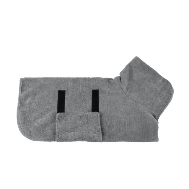 DryPup Robe | Sneldrogende hondenbadjas warm & verstelbaar