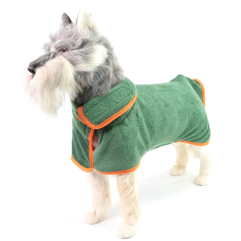 DryPup Robe | Sneldrogende hondenbadjas warm & verstelbaar