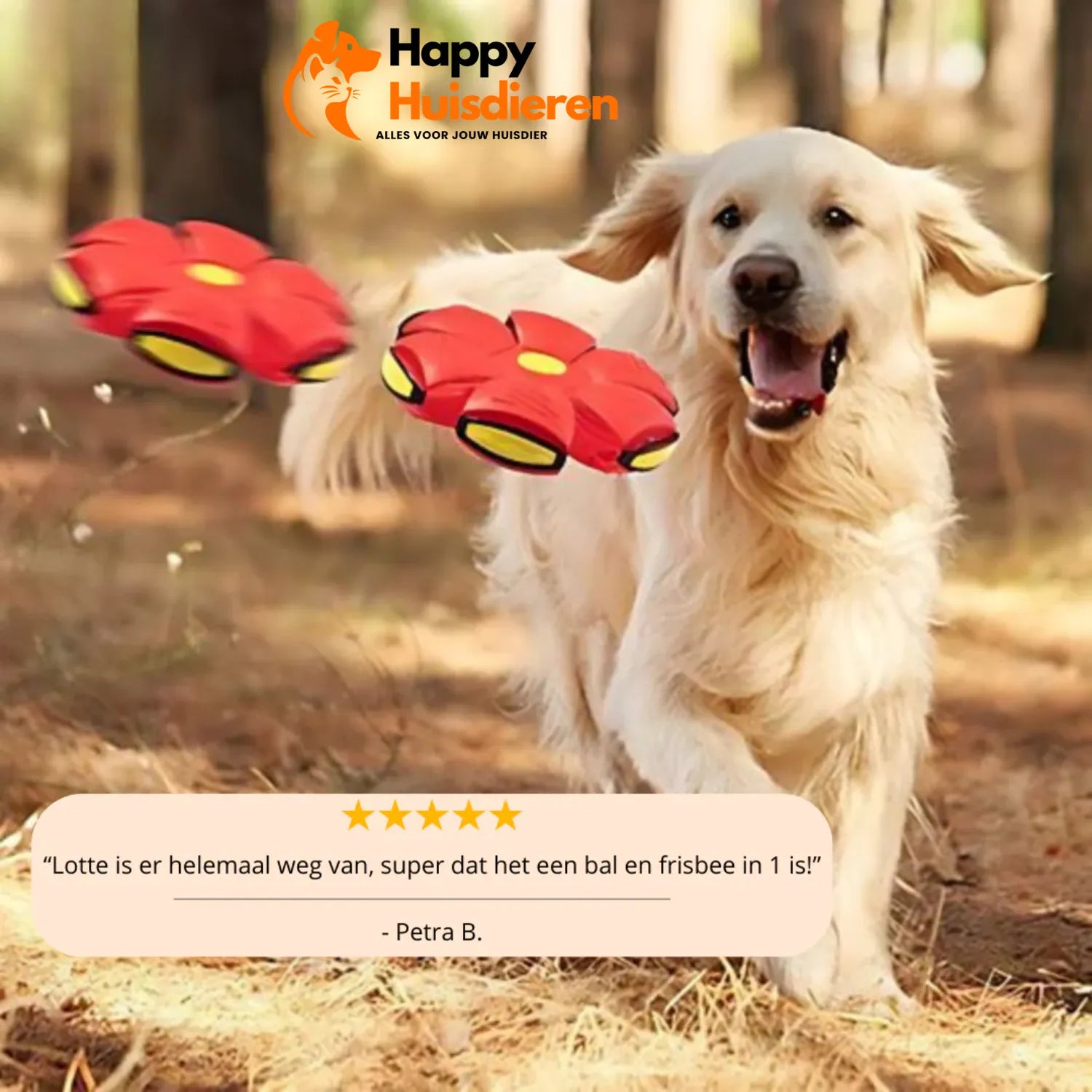 DubbelSpeel FrisbeeBal | 2-in-1 Speelgoed voor Onbeperkt Plezier