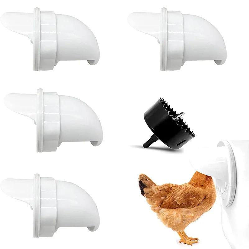 FeedFlow | Automatisch Kippenvoerstation Zonder Stroom – Hygiënisch & Tijdbesparend