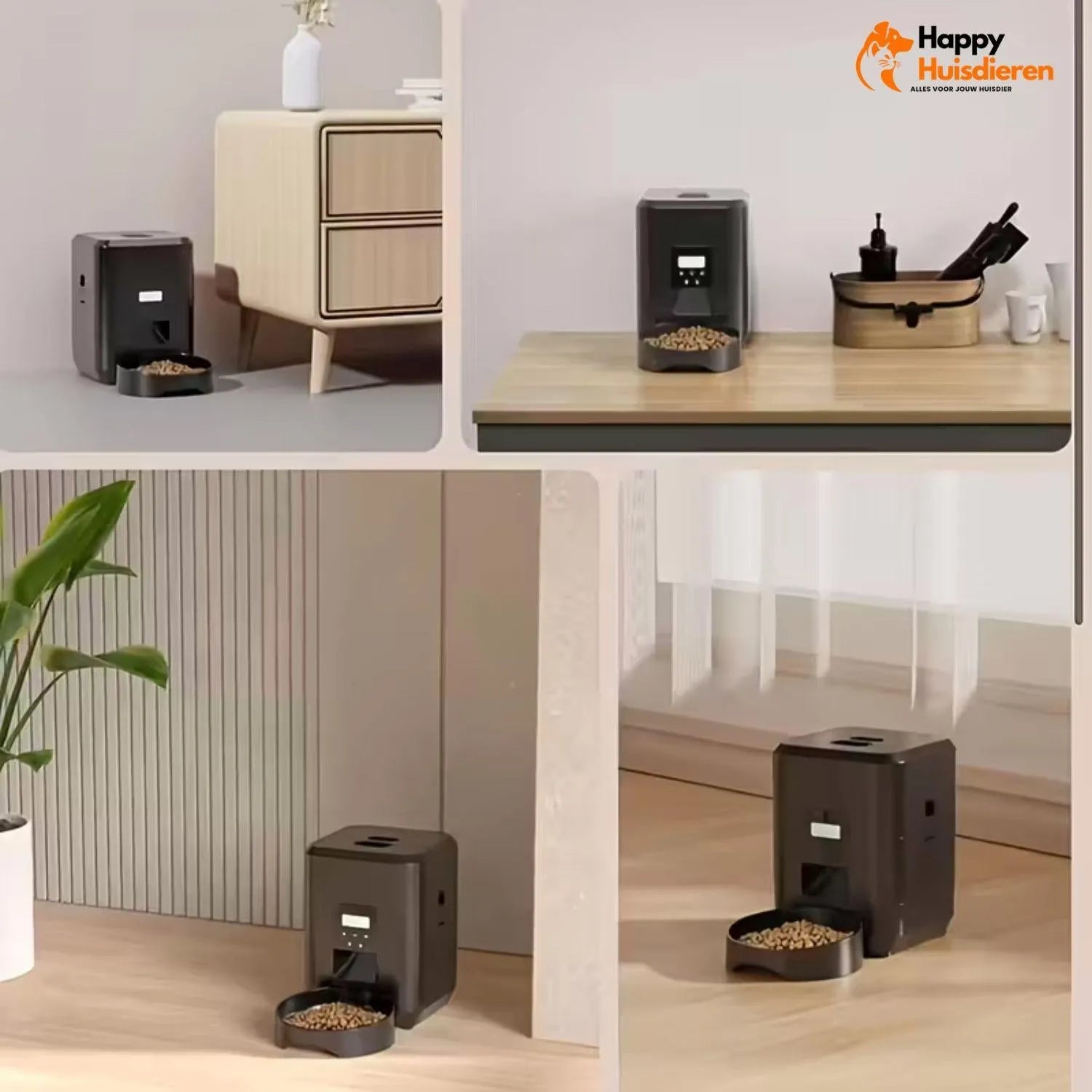 Feedy | Automatische voerbak voor honden en katten met app-bediening en portiecontrole