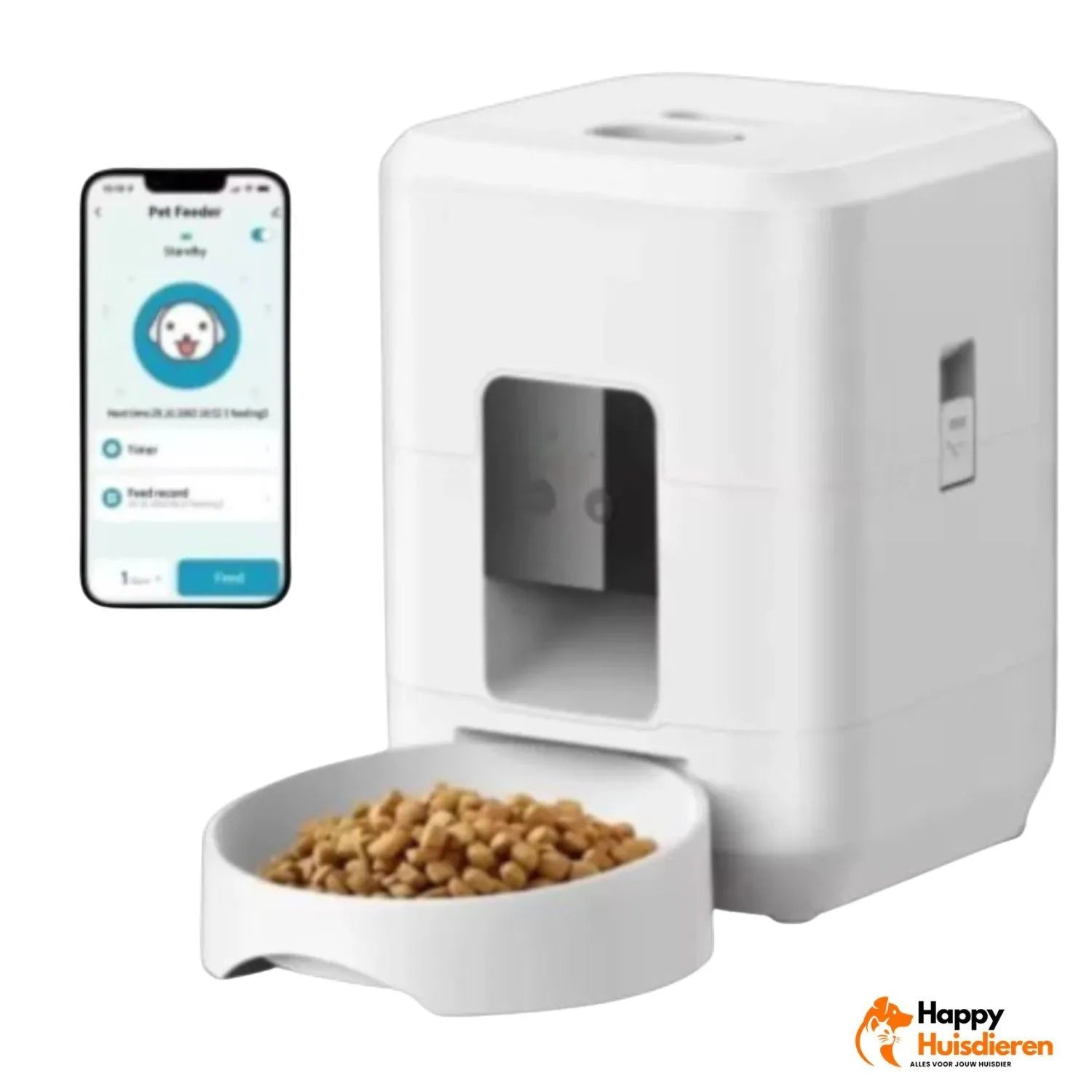 Feedy | Automatische voerbak voor honden en katten met app-bediening en portiecontrole