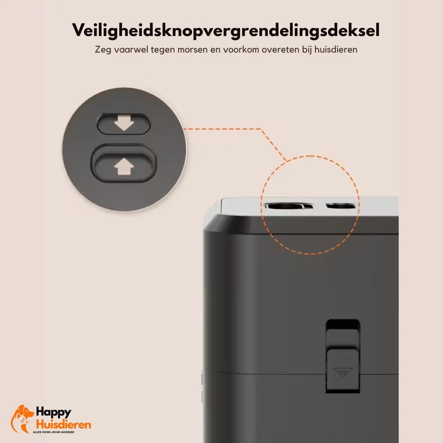 Feedy | Automatische voerbak voor honden en katten met app-bediening en portiecontrole