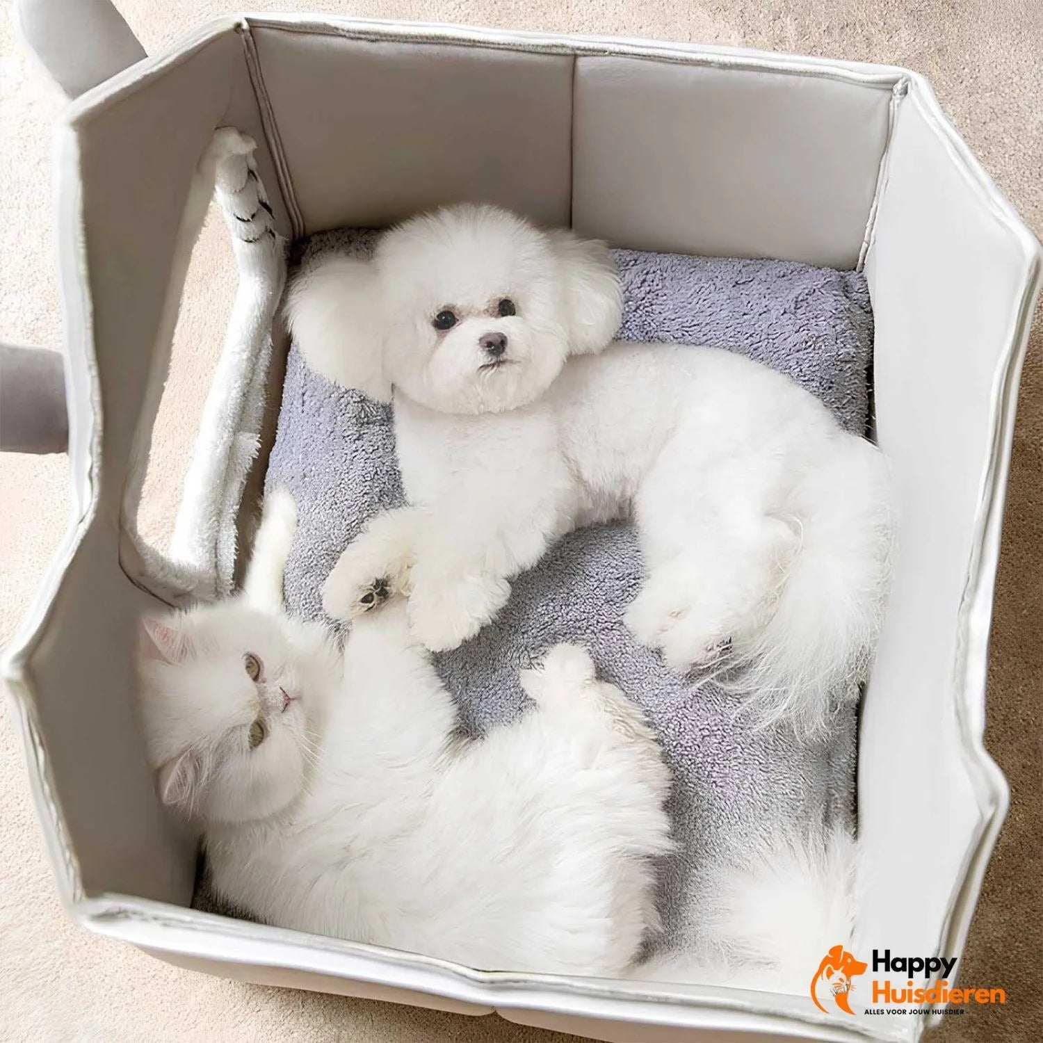 FelineCave | Knusse kattenmand met beschutte