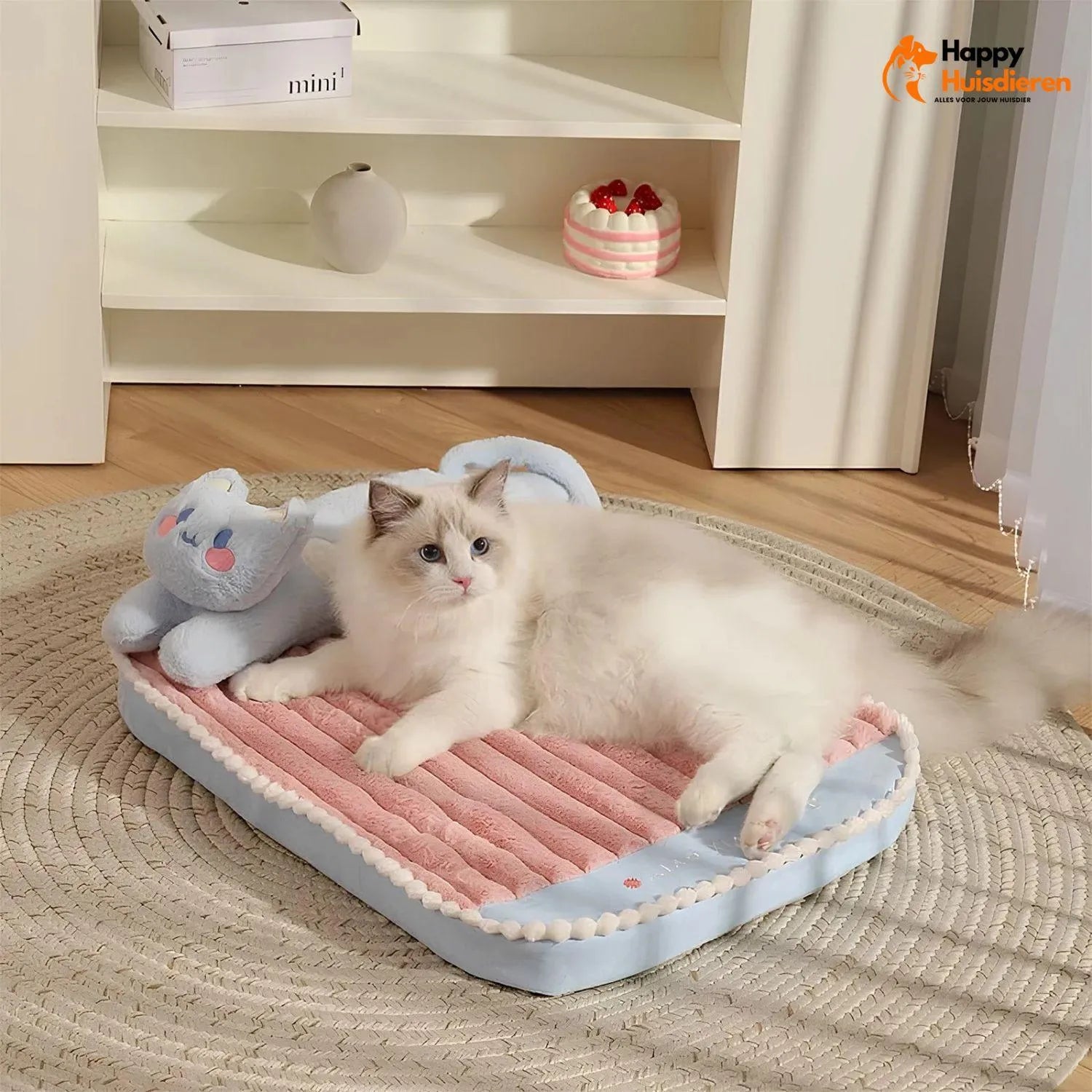 FelineCuddle | Knus Kattenbed met Interactief Ontwerp
