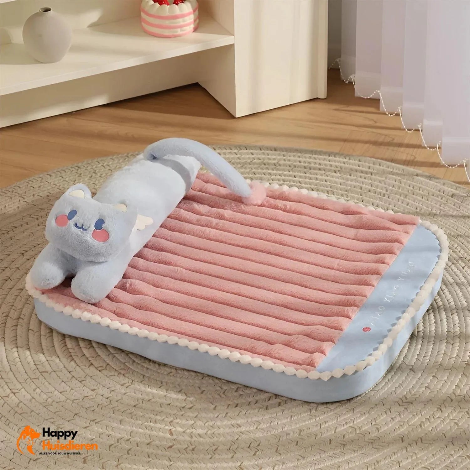 FelineCuddle | Knus Kattenbed met Interactief Ontwerp