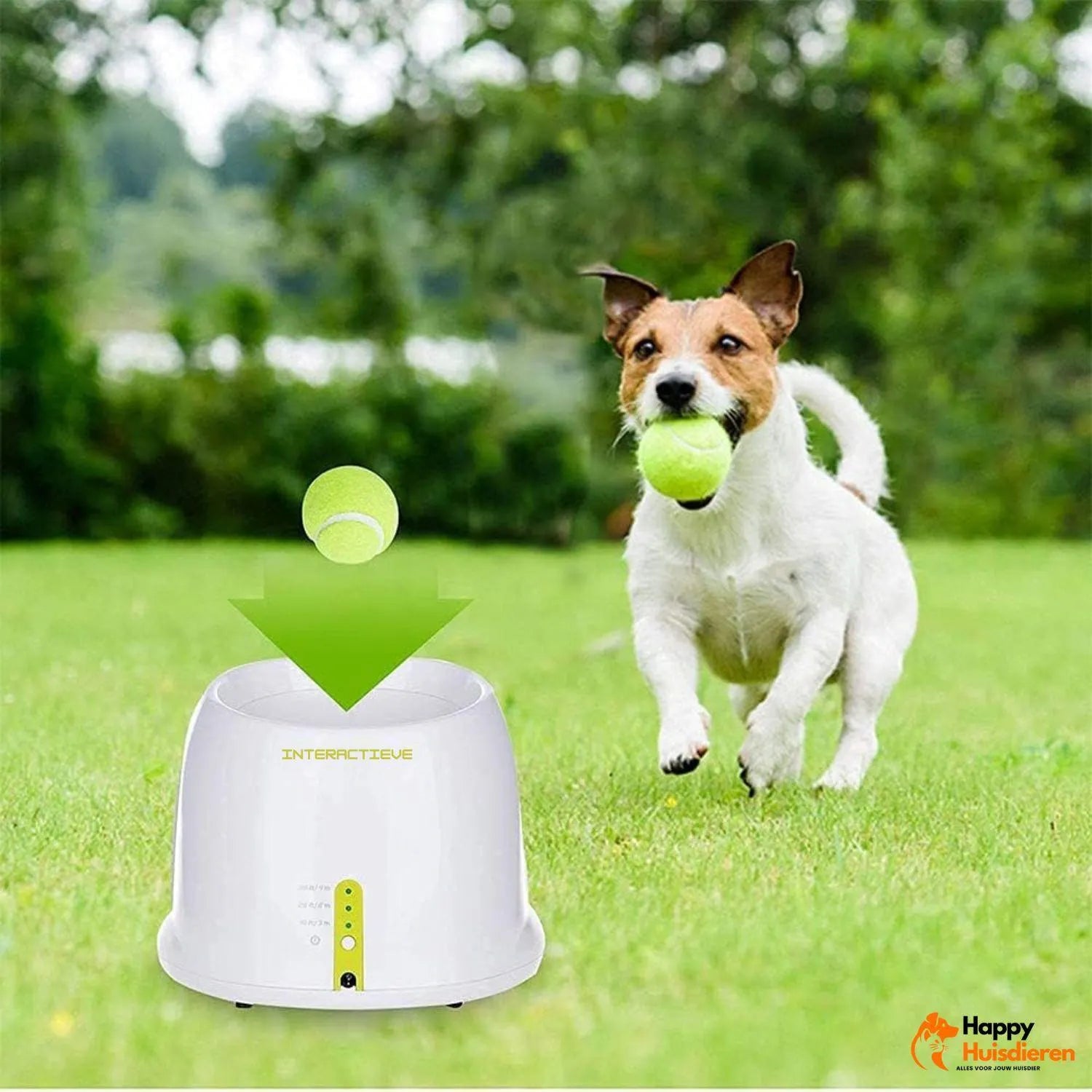 FetchPro | Automatische ballenwerper voor honden – slim, oplaadbaar & eindeloos speelplezier