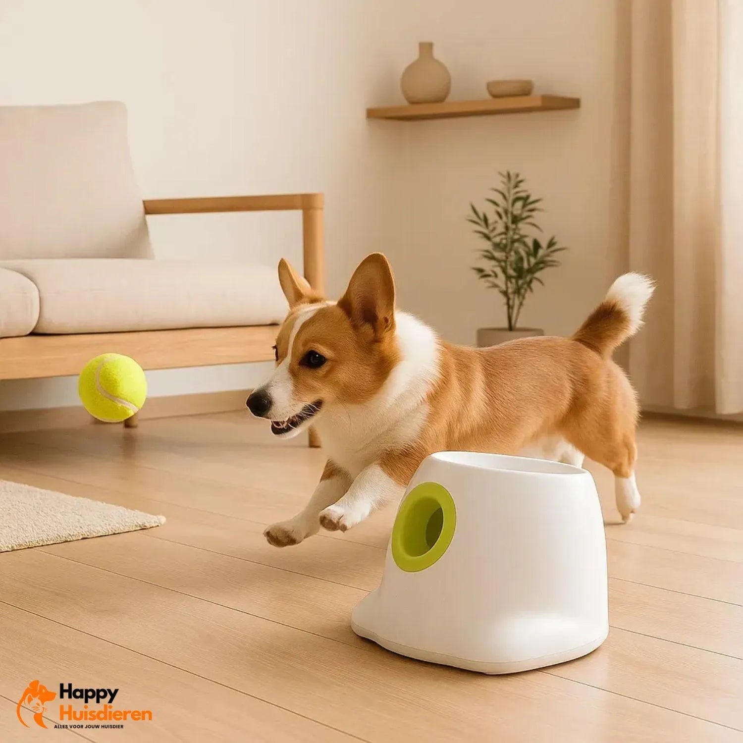 FetchPro | Automatische ballenwerper voor honden – slim, oplaadbaar & eindeloos speelplezier