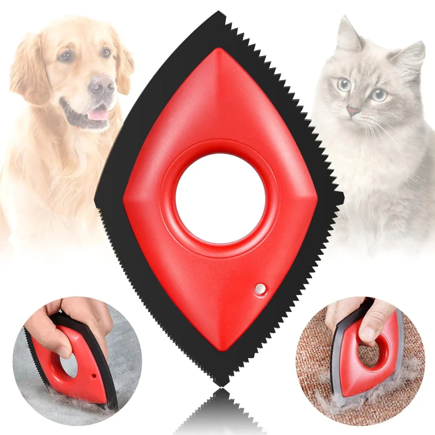 FluffyFix Borstel | Handige Pluisverwijderaar voor Huisdierenharen