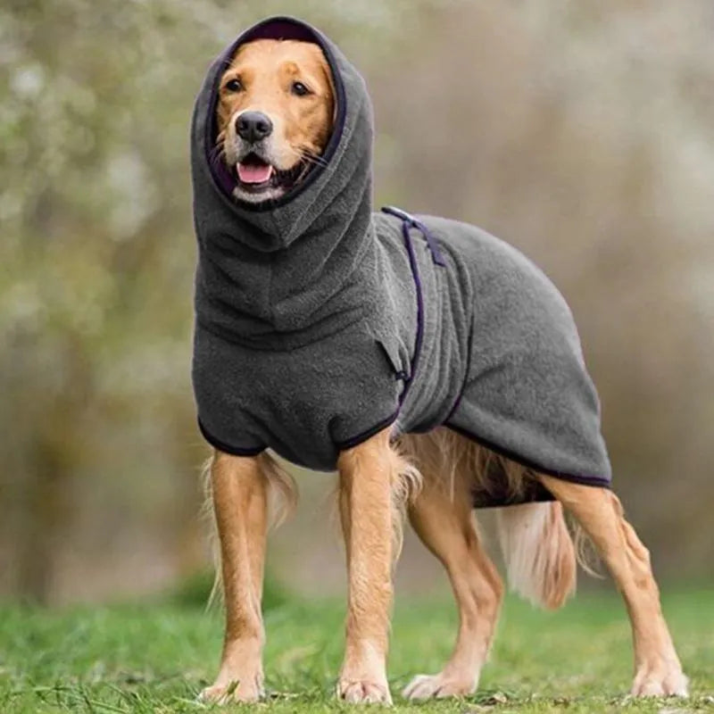 FluffyPaws Droogjas | Sneldrogende Badjas voor Huisdieren
