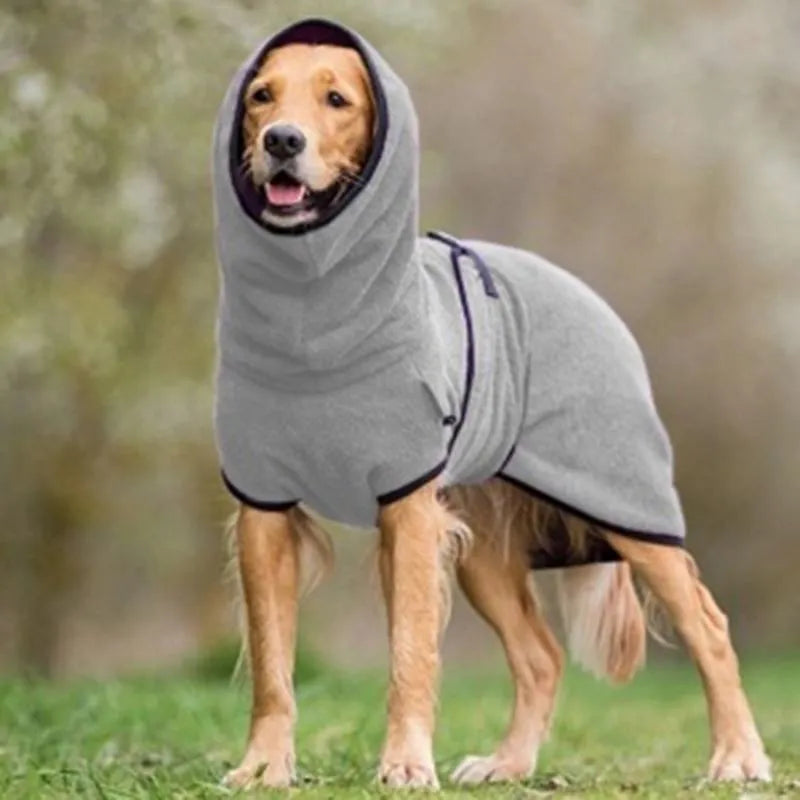 FluffyPaws Droogjas | Sneldrogende Badjas voor Huisdieren
