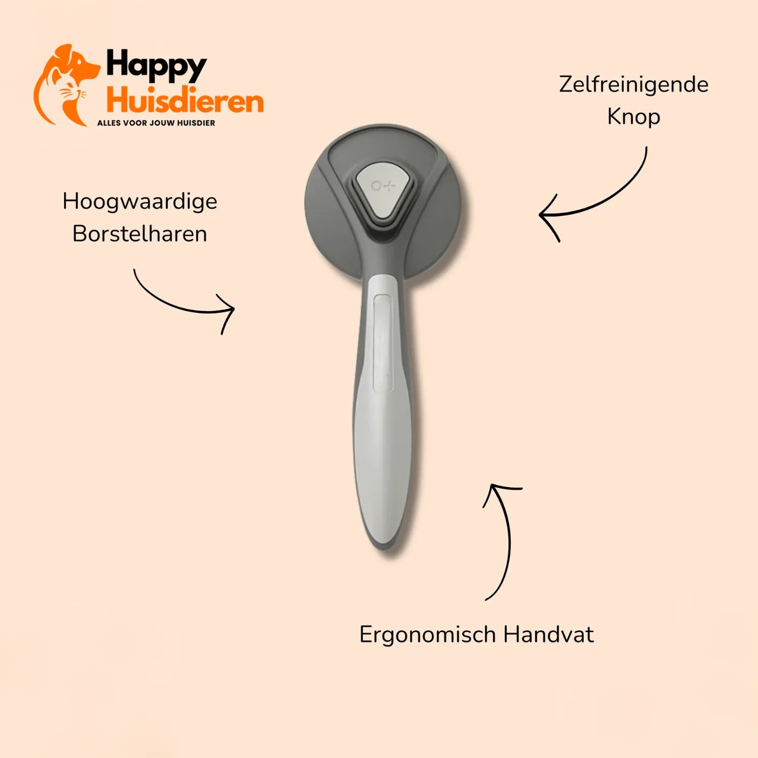 FluffyVerwenner | Efficiënte Haarverwijderingsborstel voor Katten