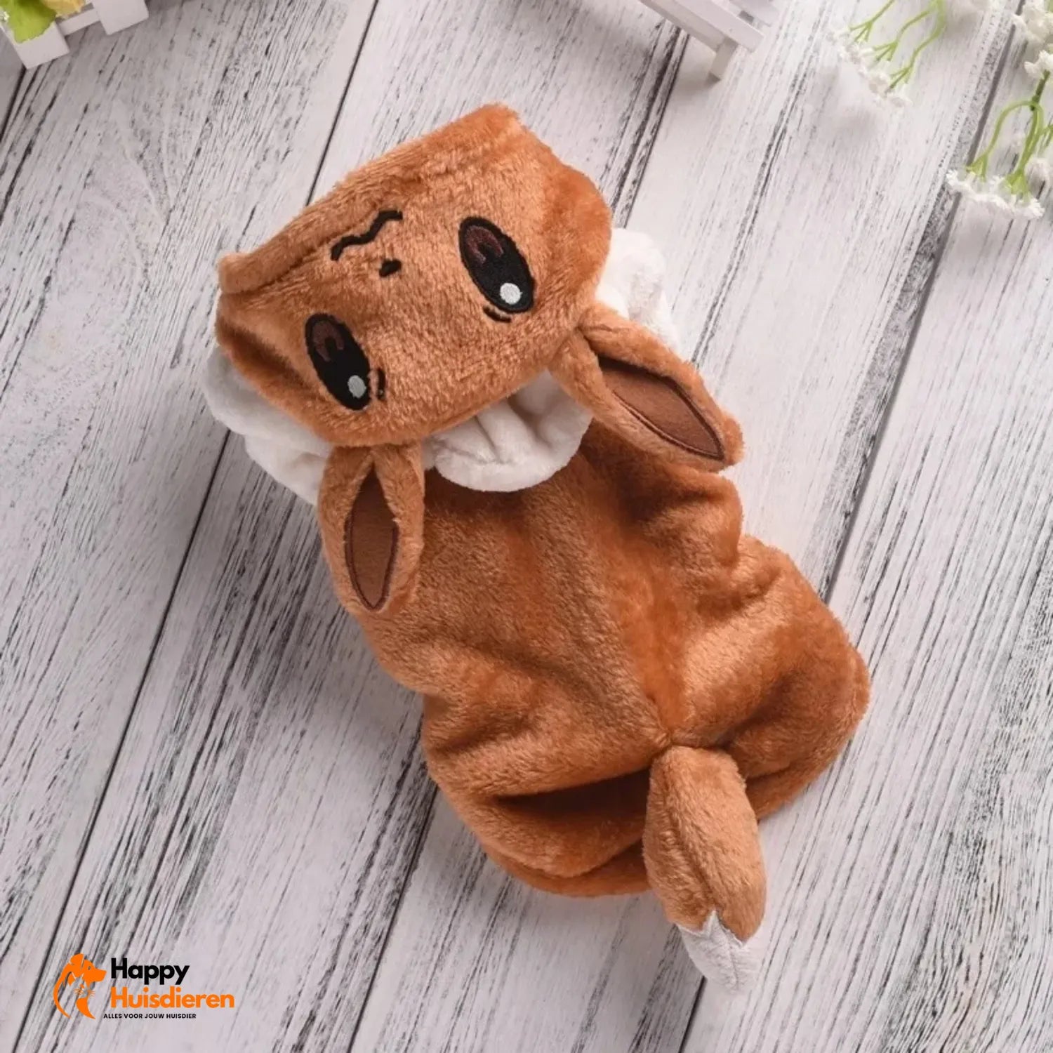 FluffyVriend Kostuum | Schattig Pluchen Huisdierkostuum met Klittenband