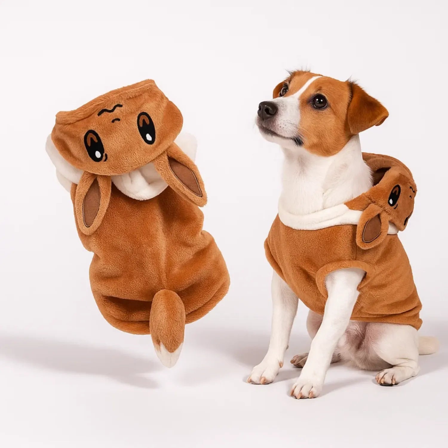 FluffyVriend Kostuum | Schattig Pluchen Huisdierkostuum met Klittenband