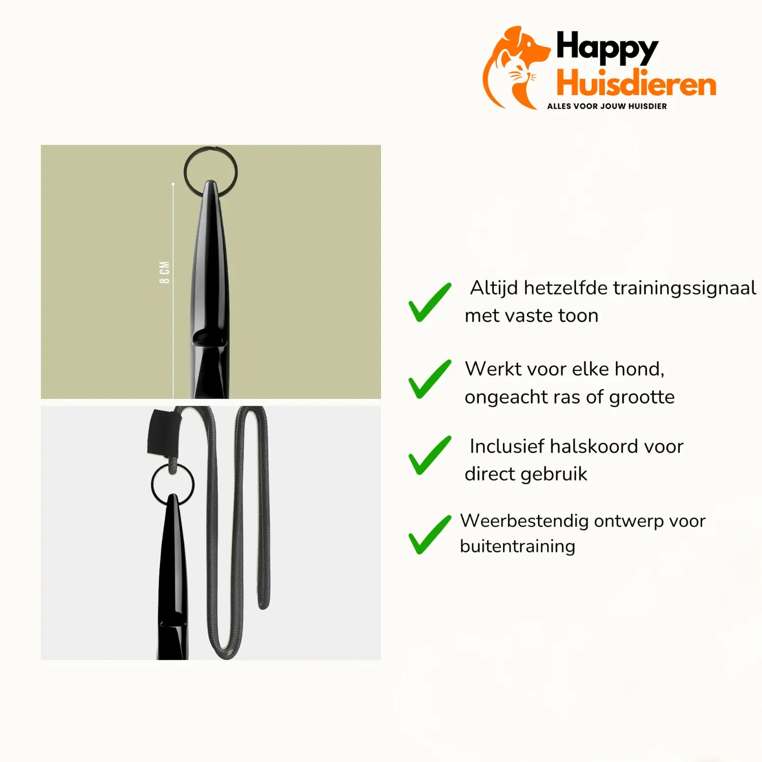 Fluitende Vriend | Consistente Trainingsfluit voor Honden Gehoorzaamheid