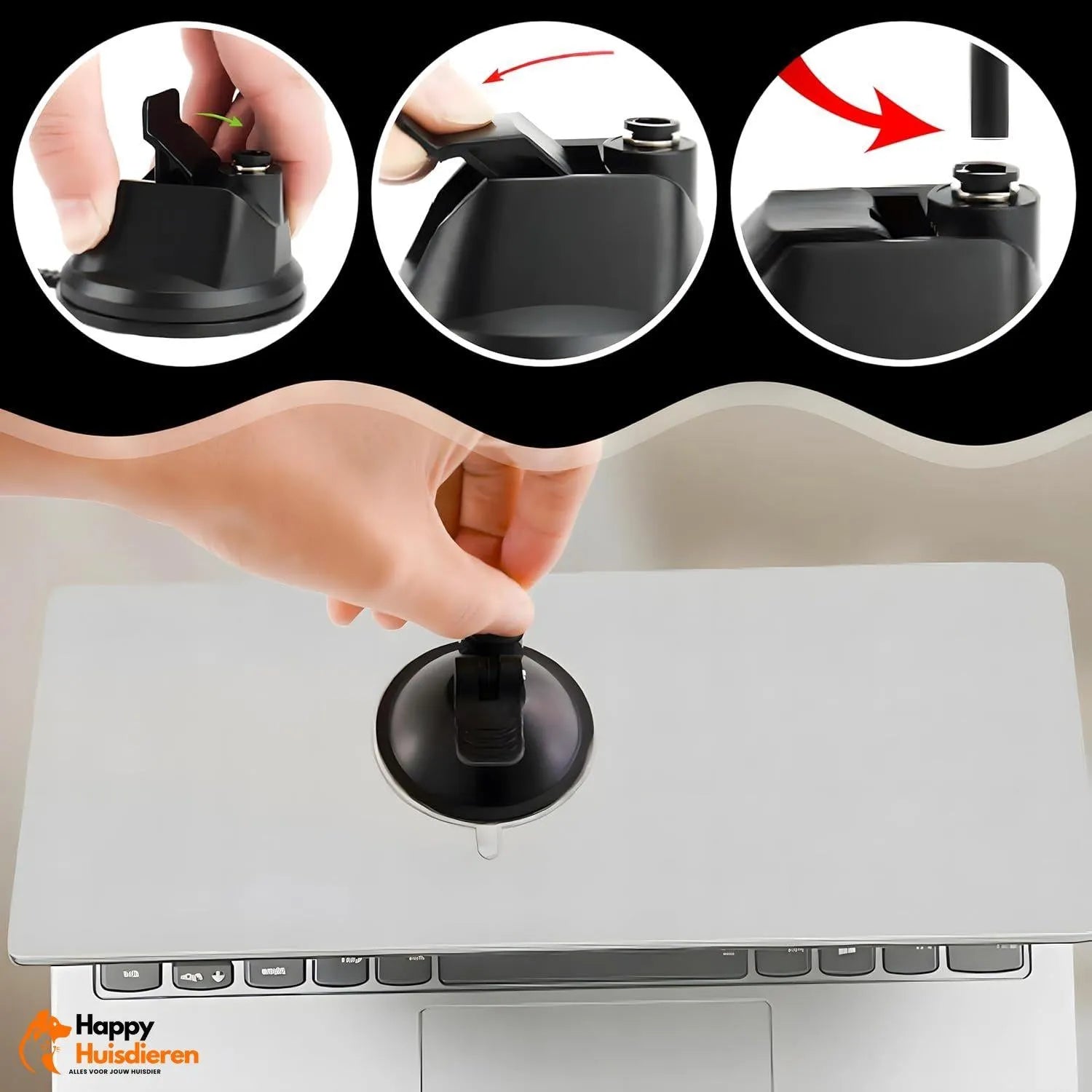 FlyChase Toy | Interactief kattenspeeltje met vogels & zuignap – stimuleert spel en beweging