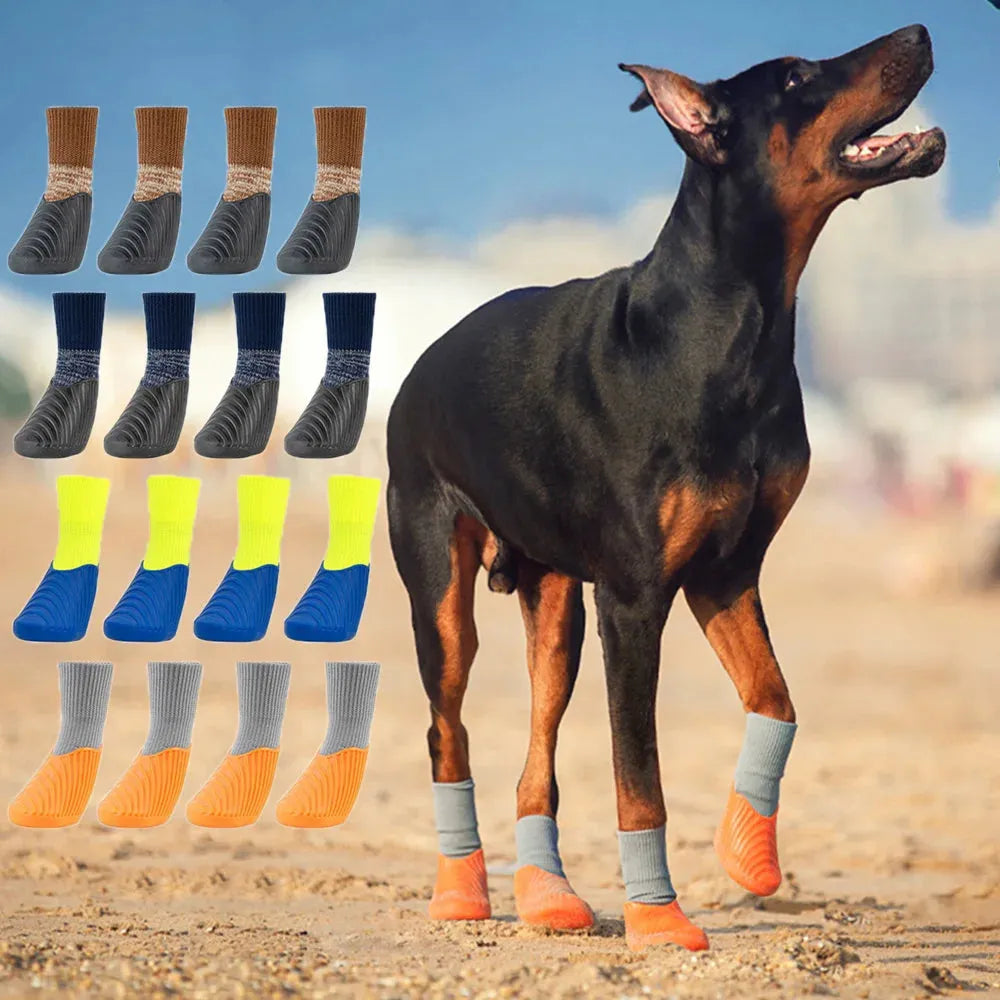 FrostPaw Hondenlaarzen | Waterdichte Winter Boots met Antislip voor Bescherming