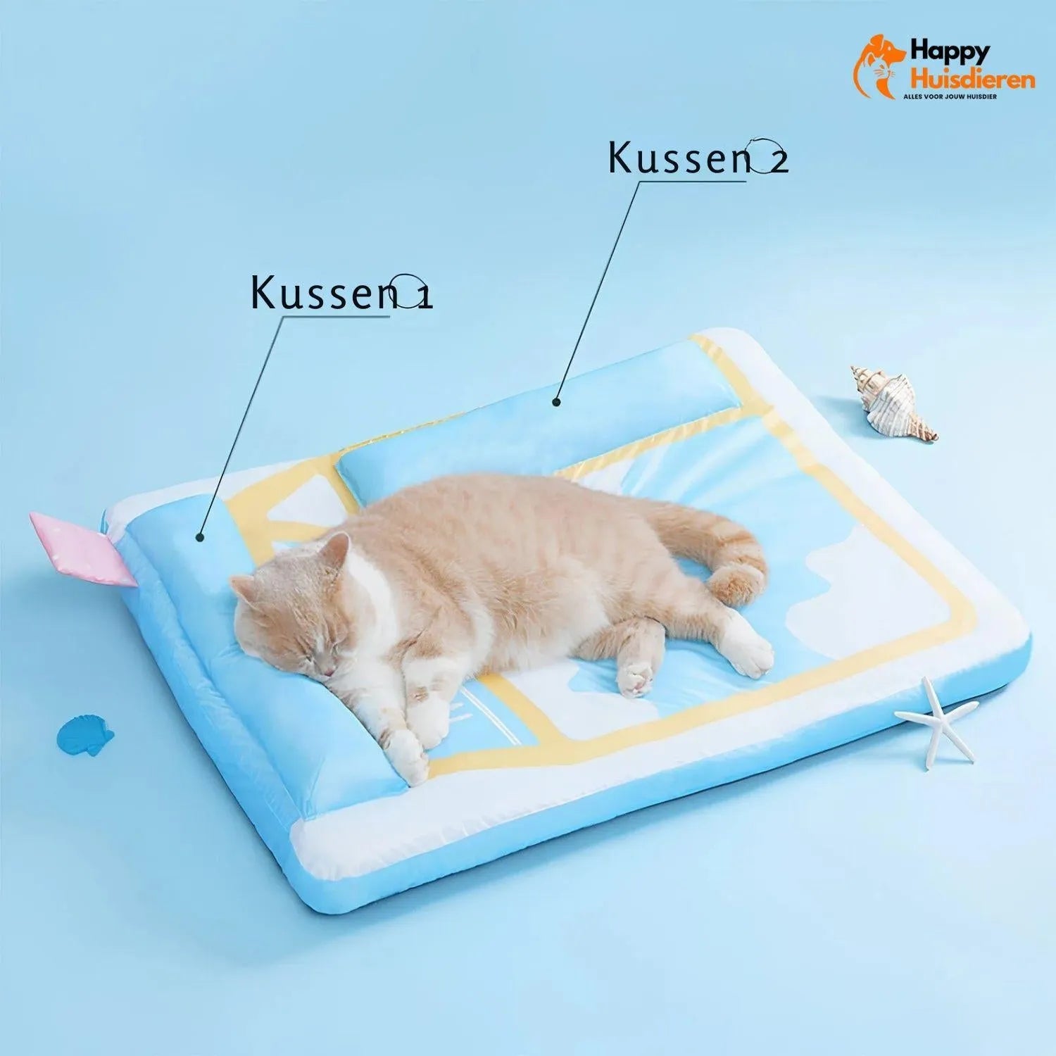 FurBreeze Pad | Verfrissende Rustmat voor Huisdieren