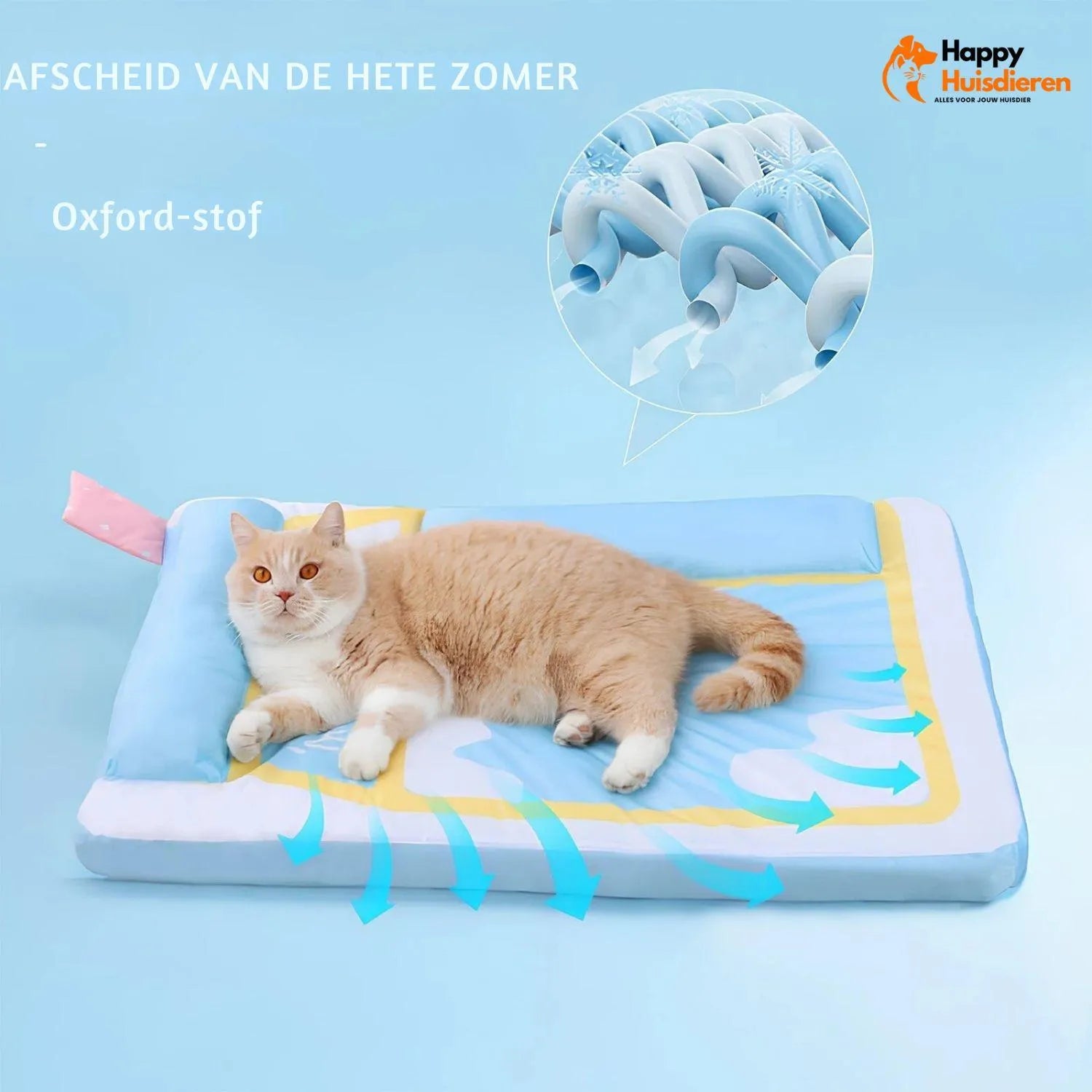 FurBreeze Pad | Verfrissende Rustmat voor Huisdieren