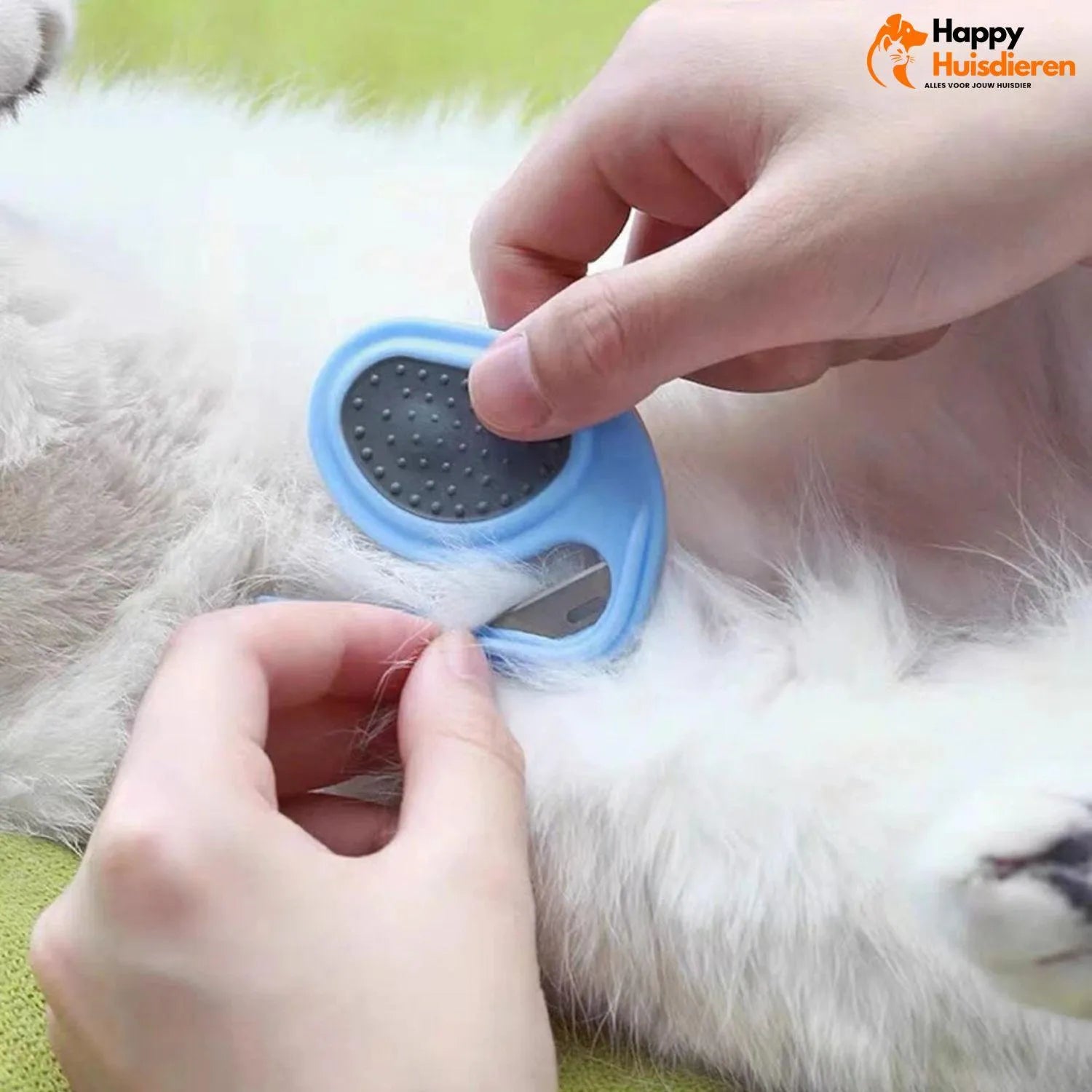 FurEase | Anti-klit borstel voor honden en katten – zacht & effectief