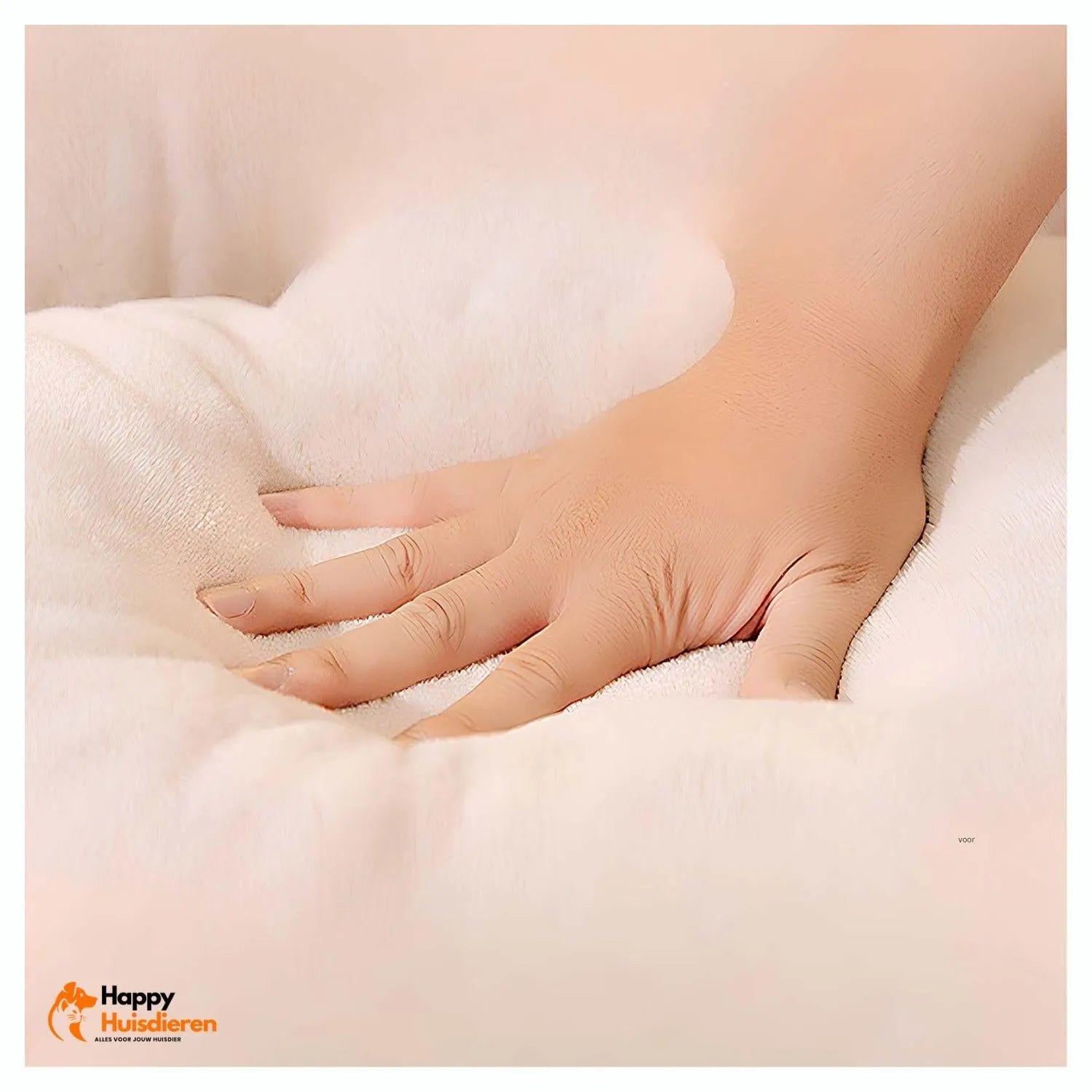 FurEase Nest | Ademend Pet Ligbed voor Alle Seizoenen