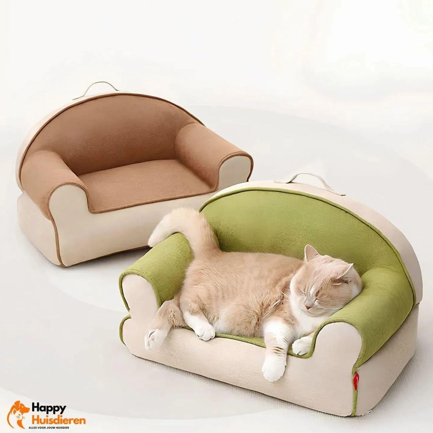 FurHaven Lounge | Draagbare Comfort Sofa met Ergonomische Steun