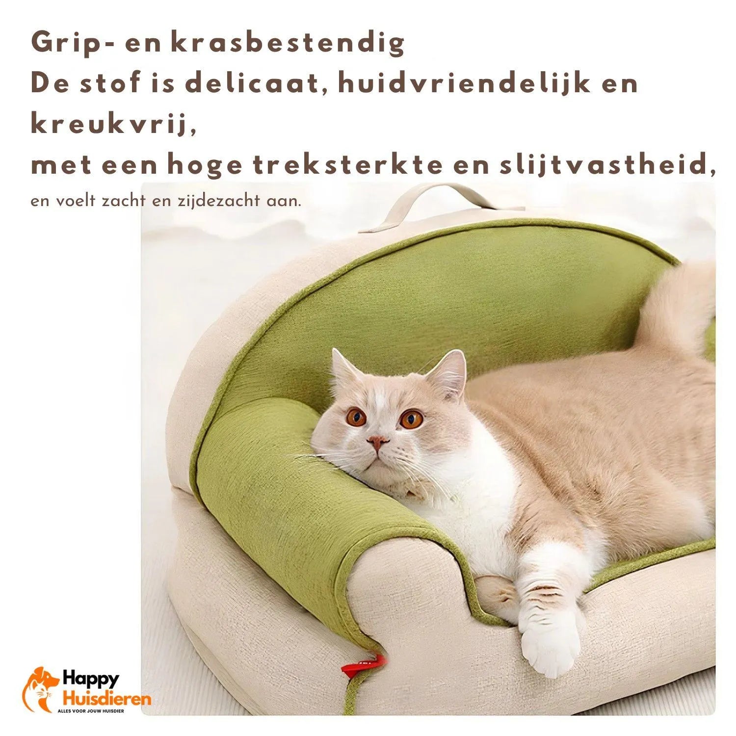 FurHaven Lounge | Draagbare Comfort Sofa met Ergonomische Steun