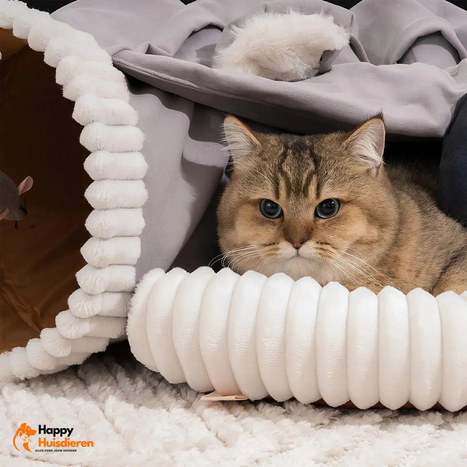FurMaze | Verstelbare Pet Tunnel voor Spel en Ontspanning