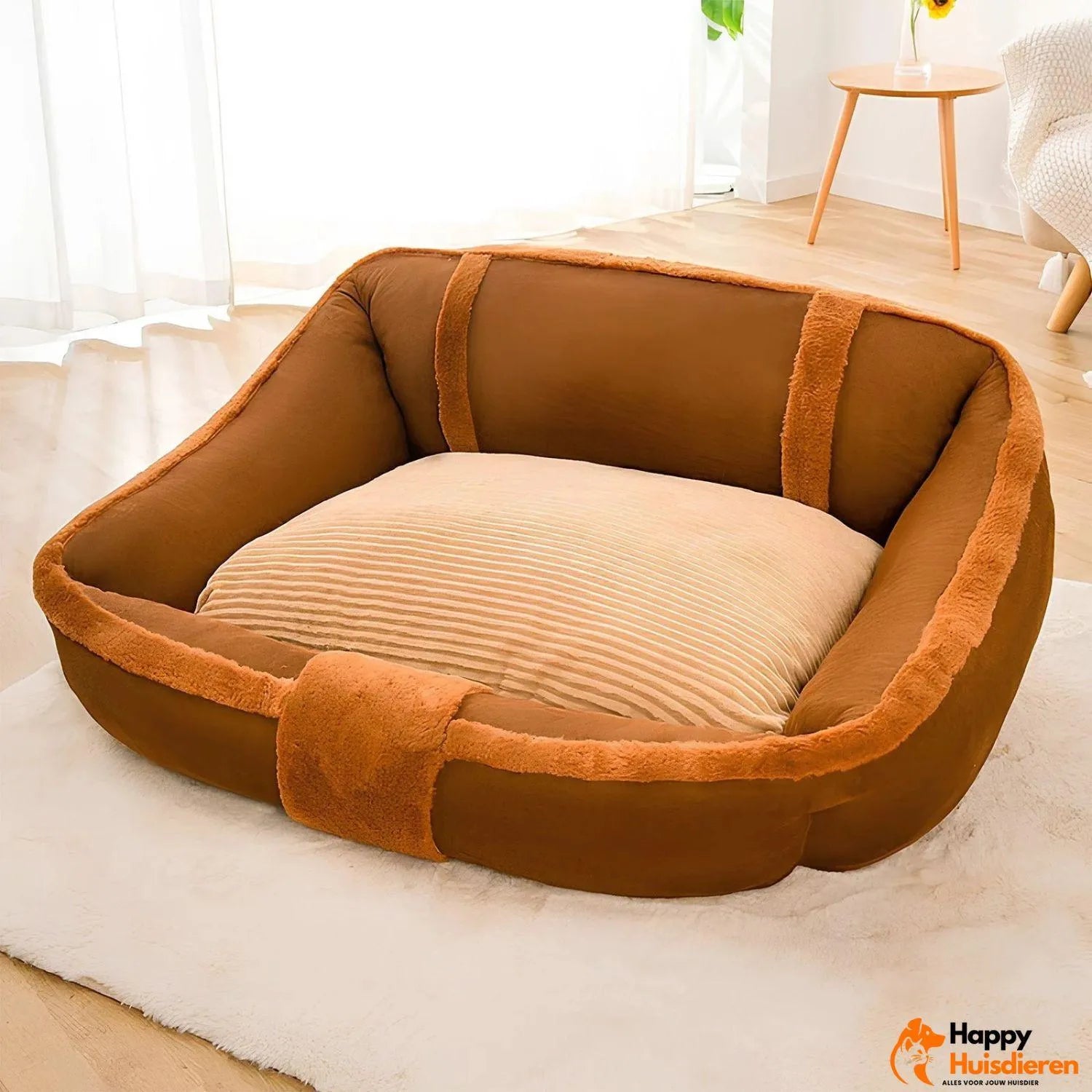 FurRetreat | Vintage Sofa voor Honden met Zachte Bekleding