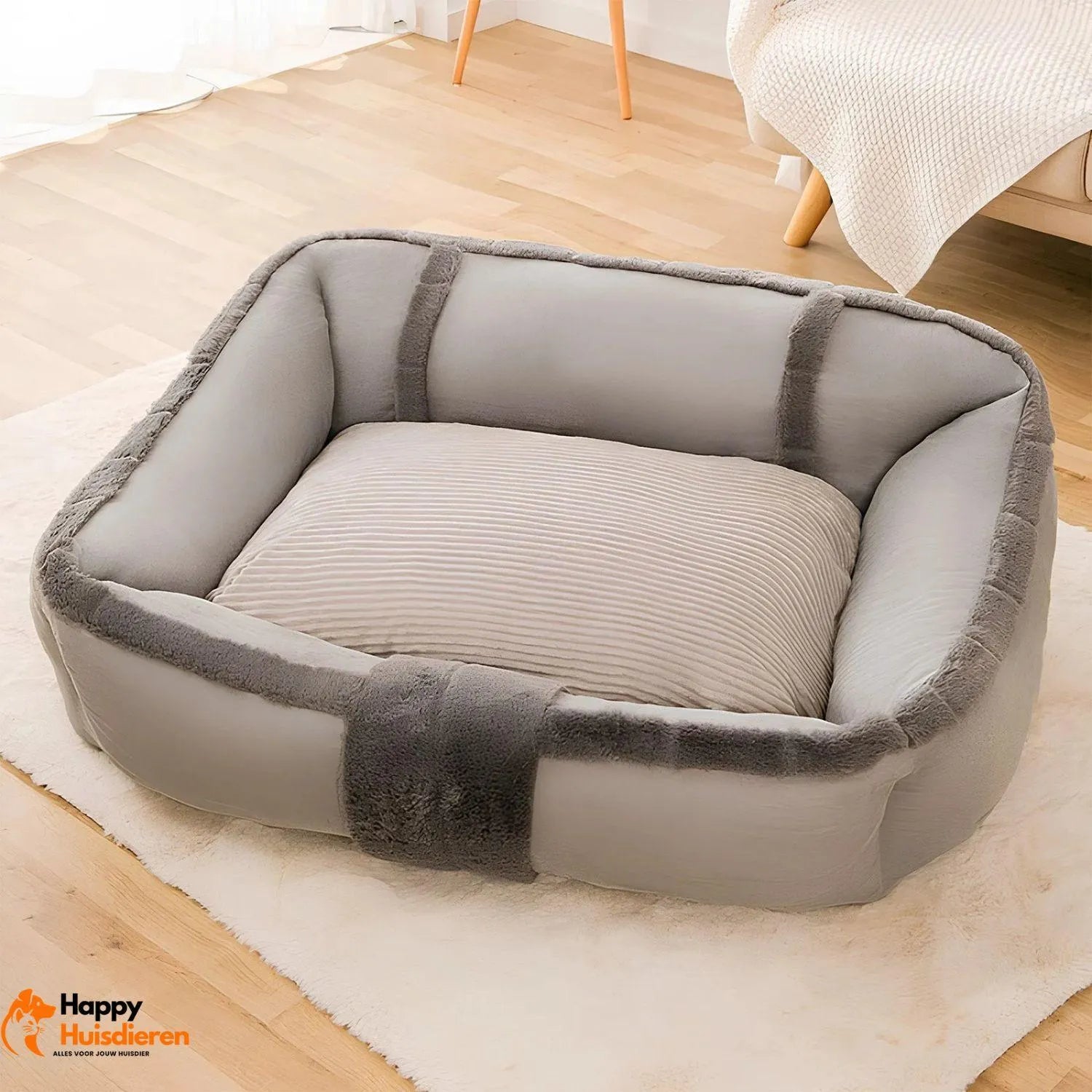 FurRetreat | Vintage Sofa voor Honden met Zachte Bekleding