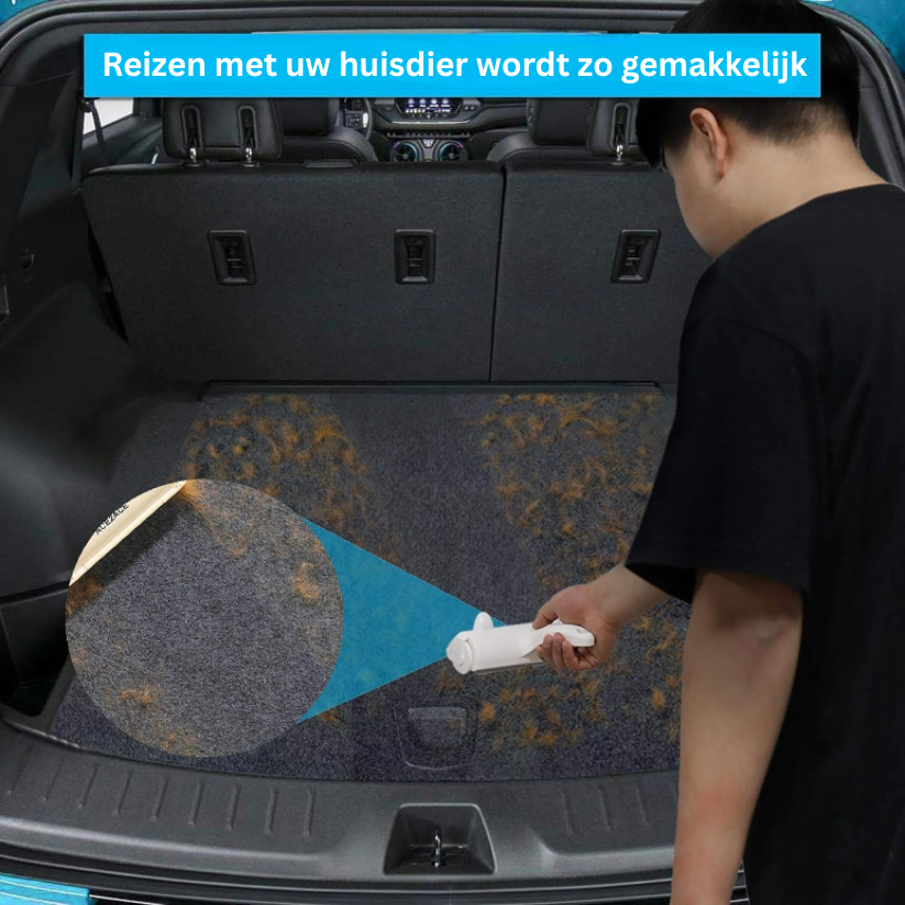 FurSweep Haarverwijderaar | Herbruikbare Borstel voor Katten- en Hondenharen