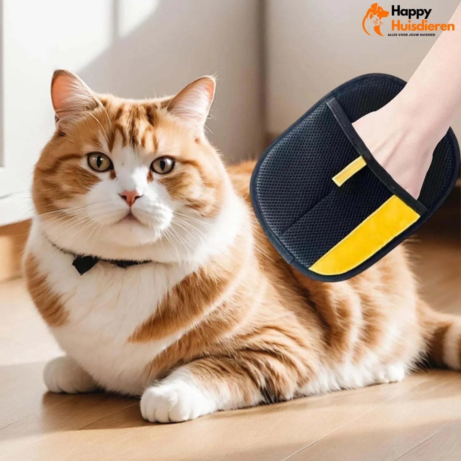 FurTouch | Siliconen handschoenen voor efficiënte verwijdering van dierenhaar