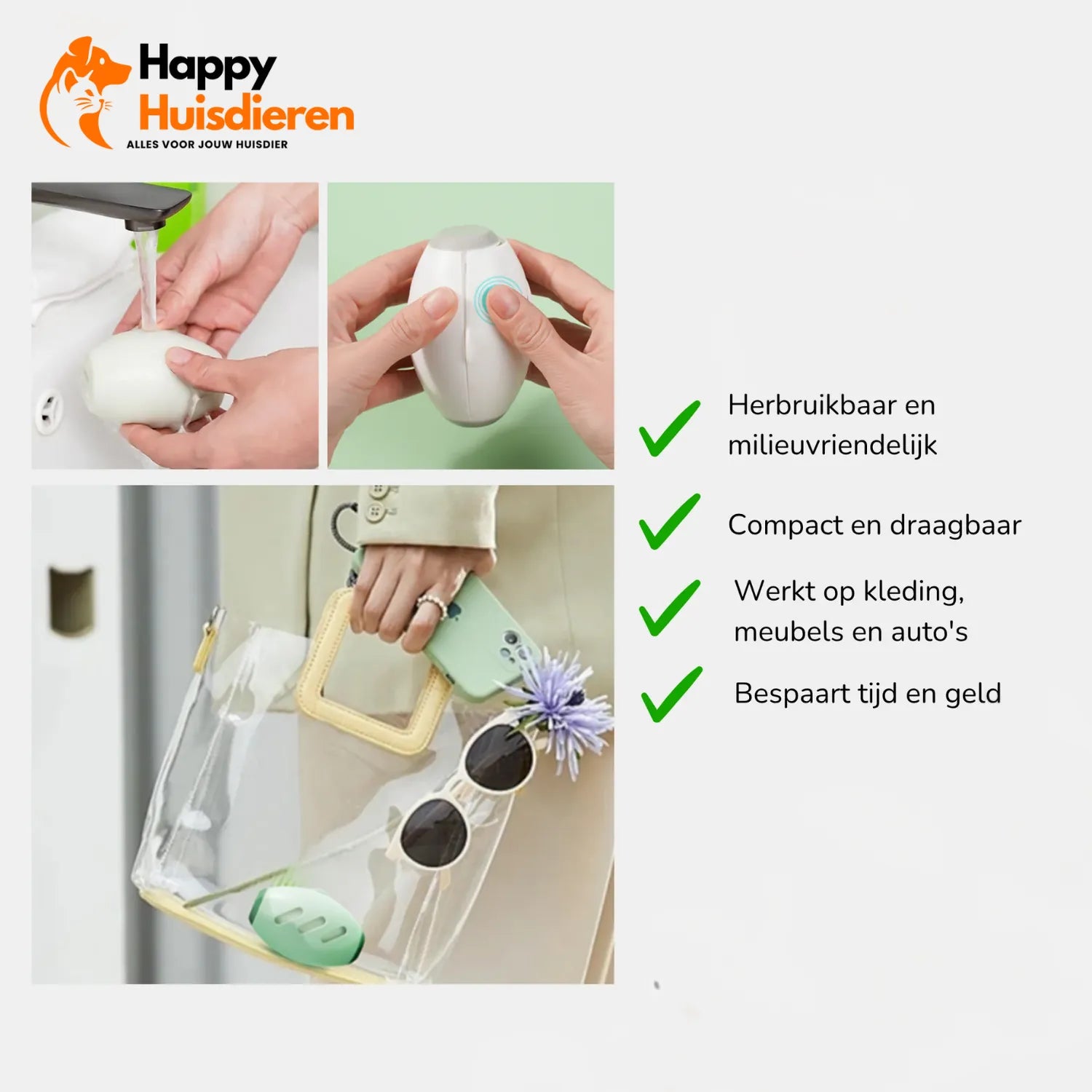 FuzzBuster Roller | Herbruikbare Pluizenroller voor Razendsnelle Verfrissing